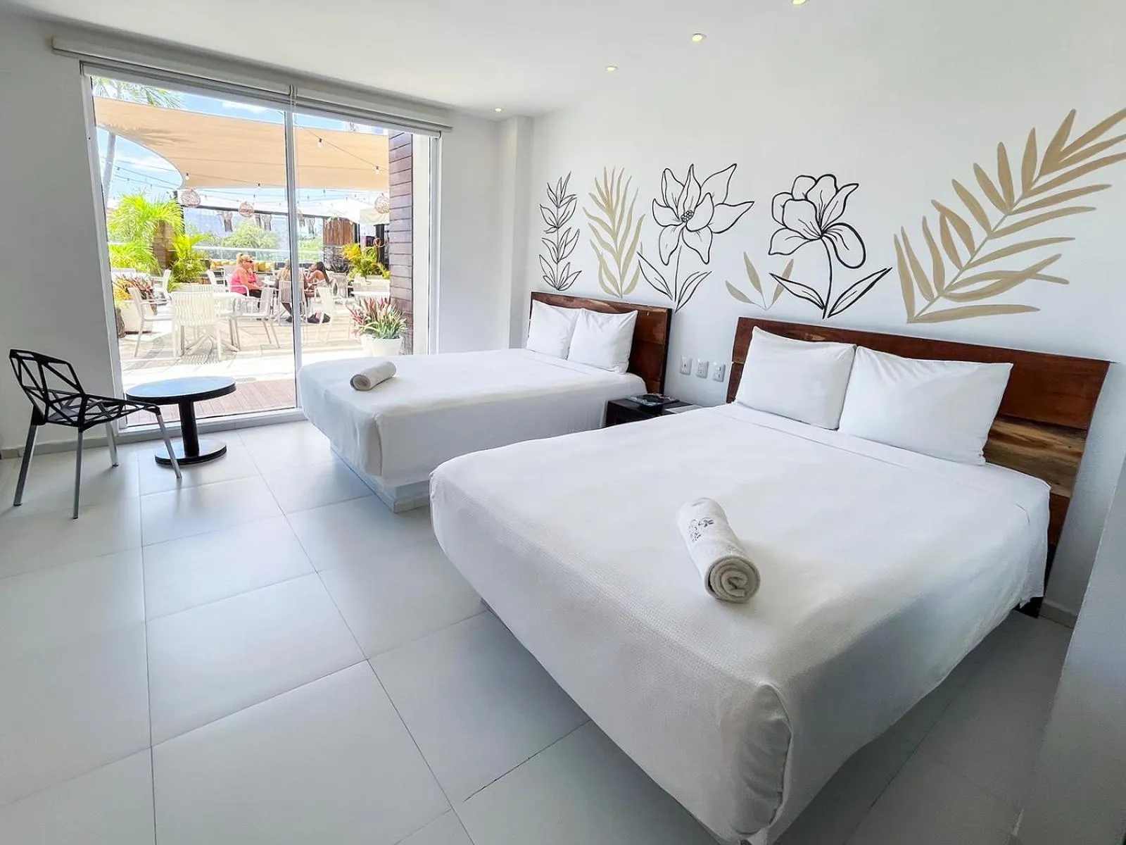 Bed in Cache Hotel Boutique - Adults Only