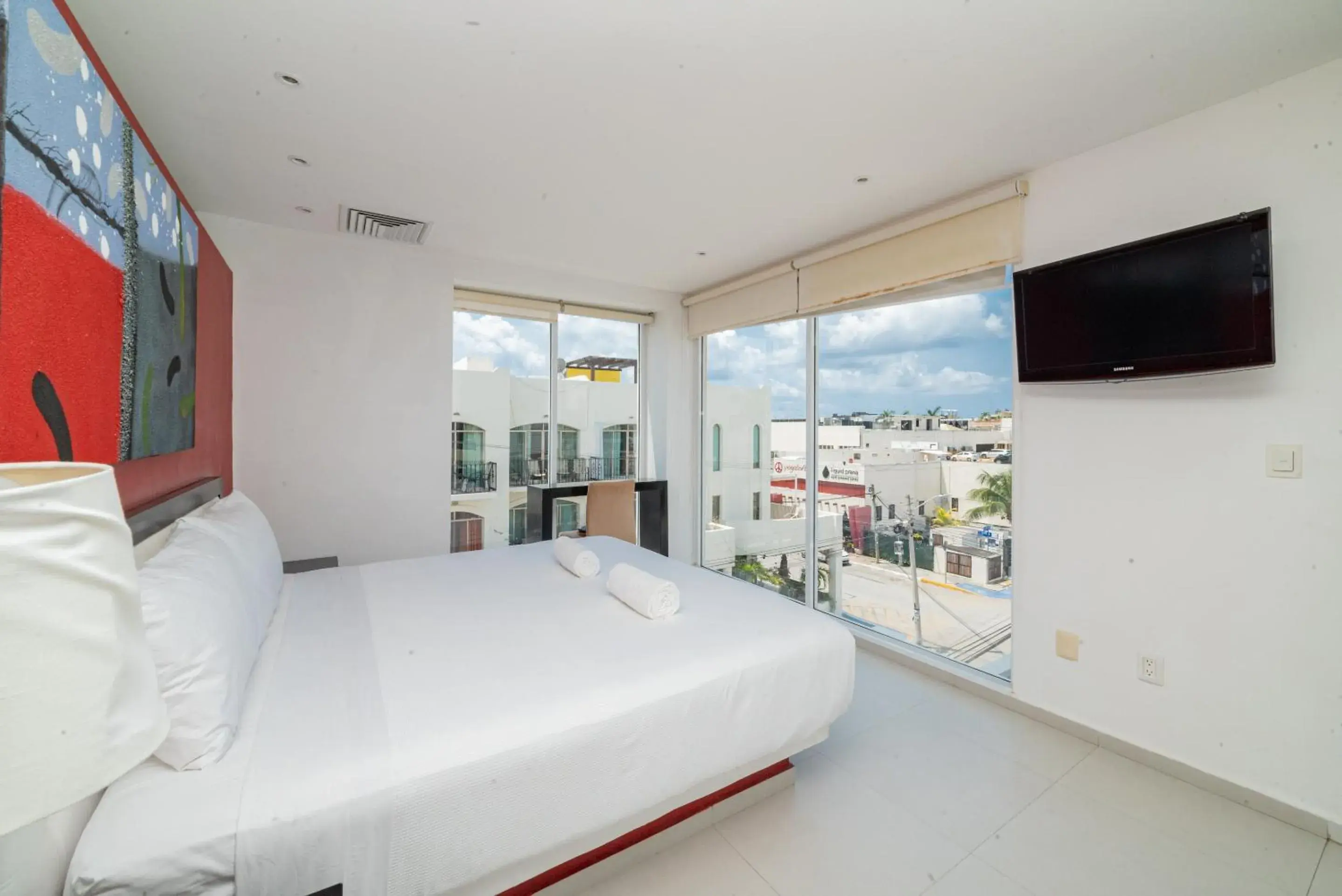 View (from property/room), Bed in Cache Hotel Boutique - Adults Only View (from property/room), Bed in Cache Hotel Boutique - Adults Only