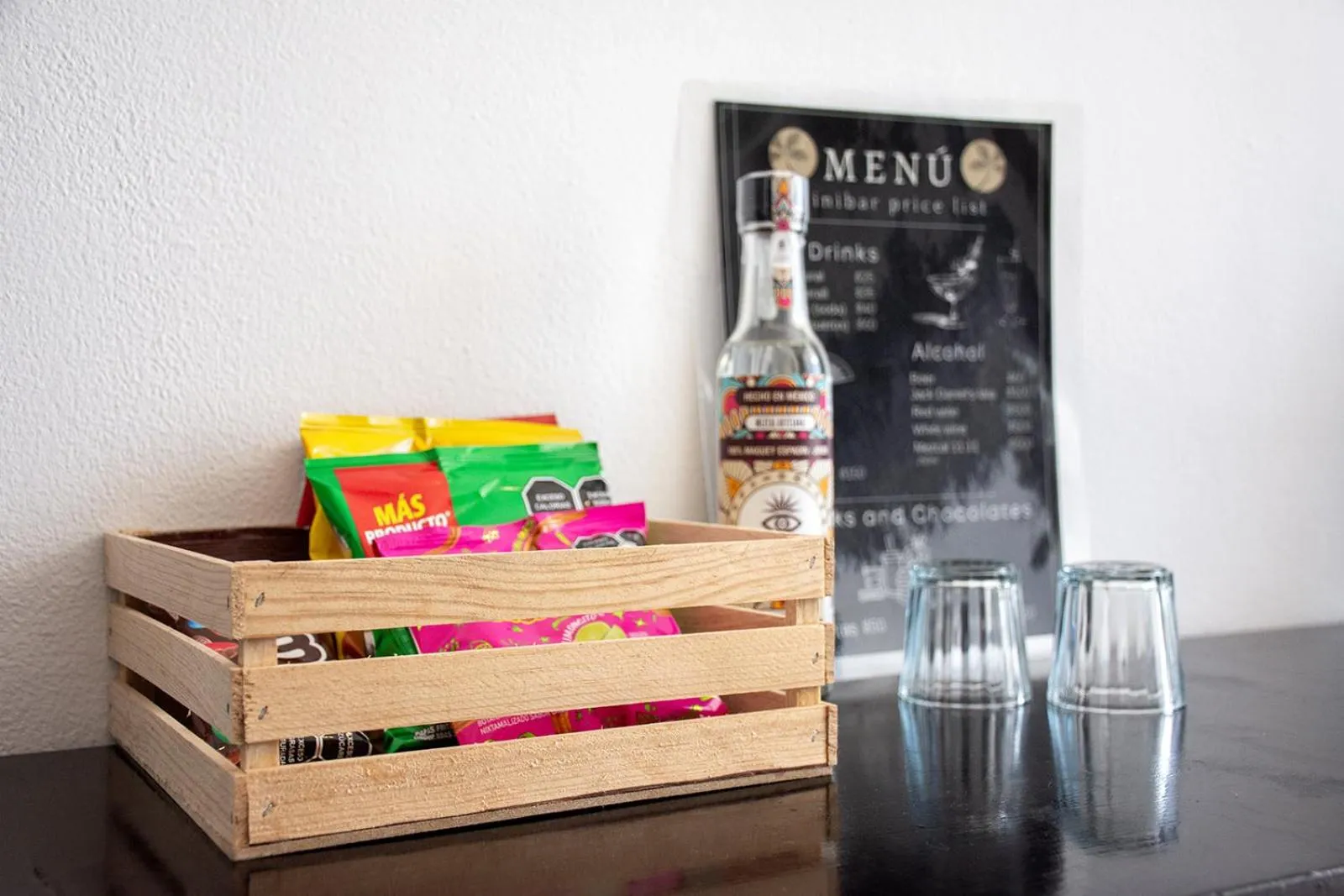 minibar in Cache Hotel Boutique - Adults Only