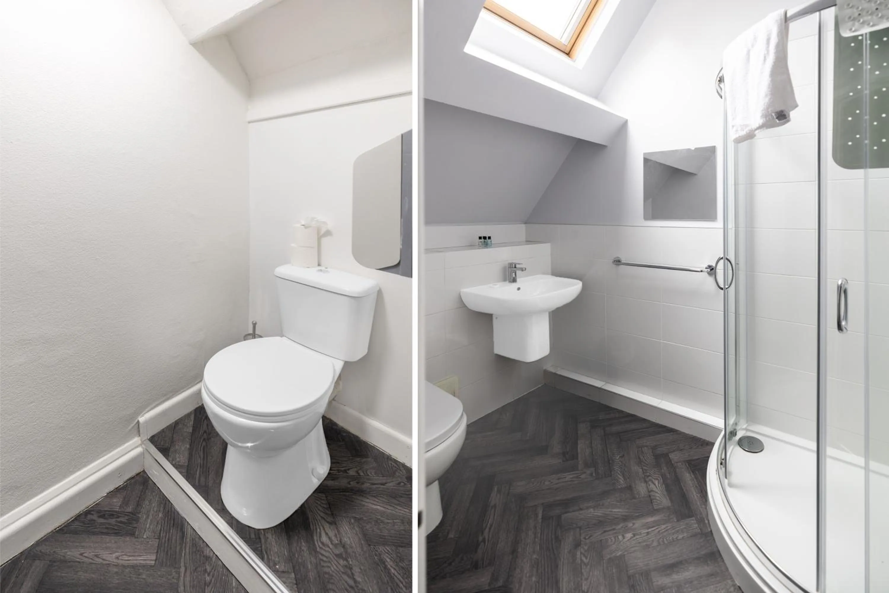 Bathroom in OYO A Better Night Hotel - Manchester Salford