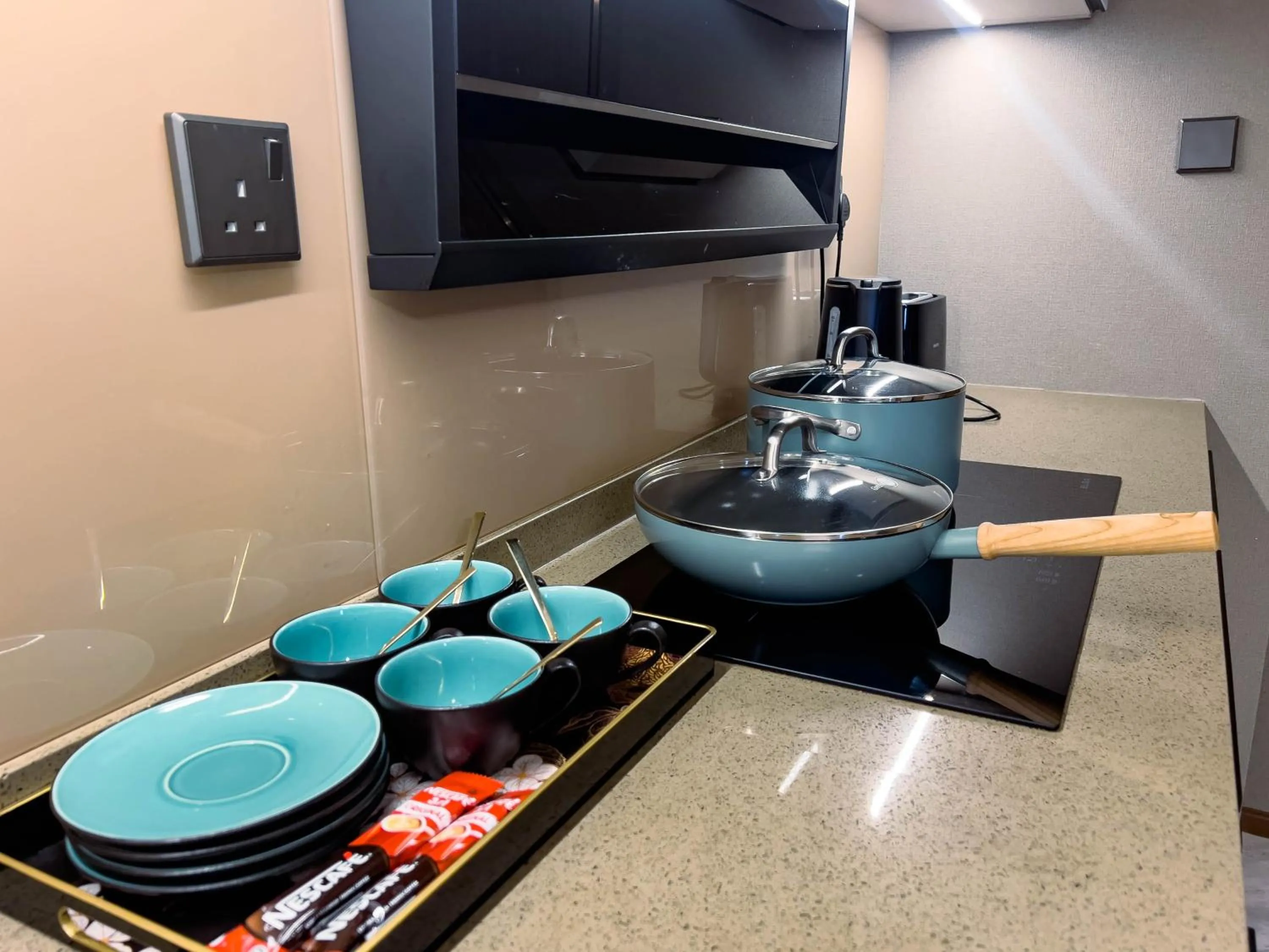 Kitchen or kitchenette in Imperial KLCC Residence - KL HOME