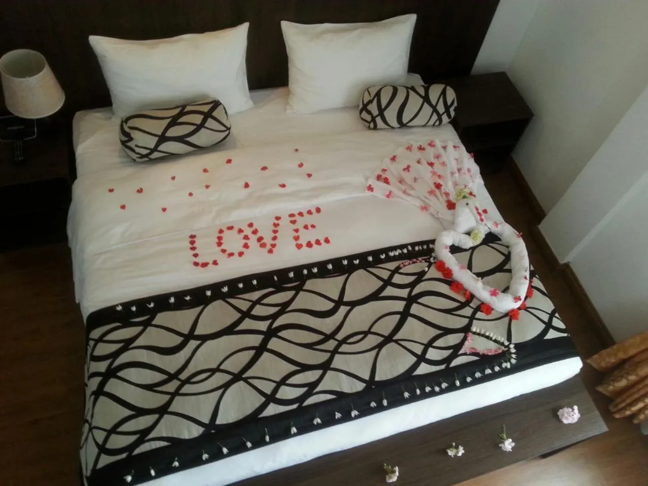 Bed in Nat City Hotel