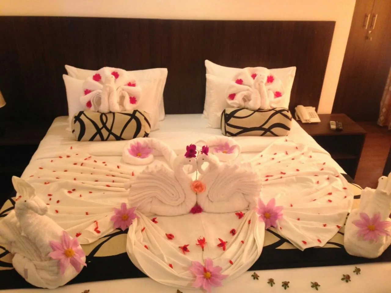 Bed in Nat City Hotel