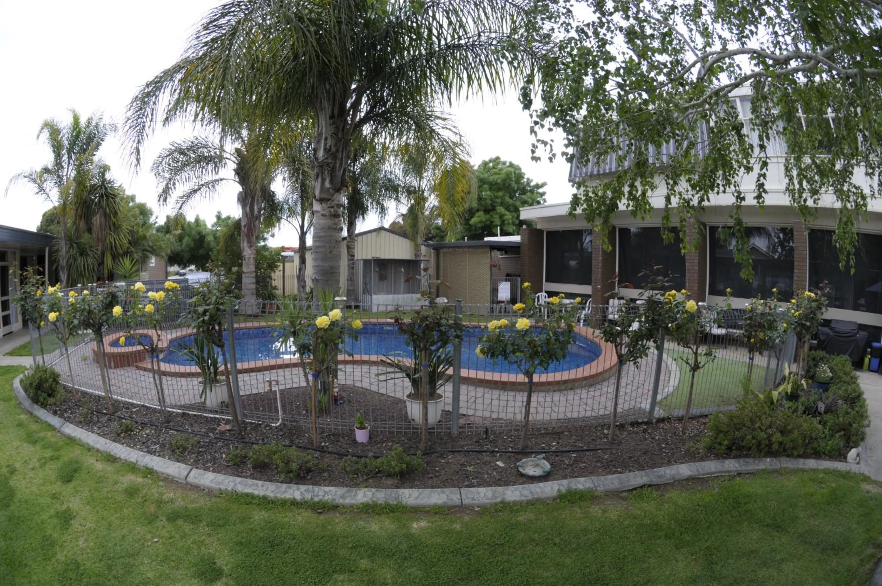 Garden in Warrina Inn Wodonga CBD