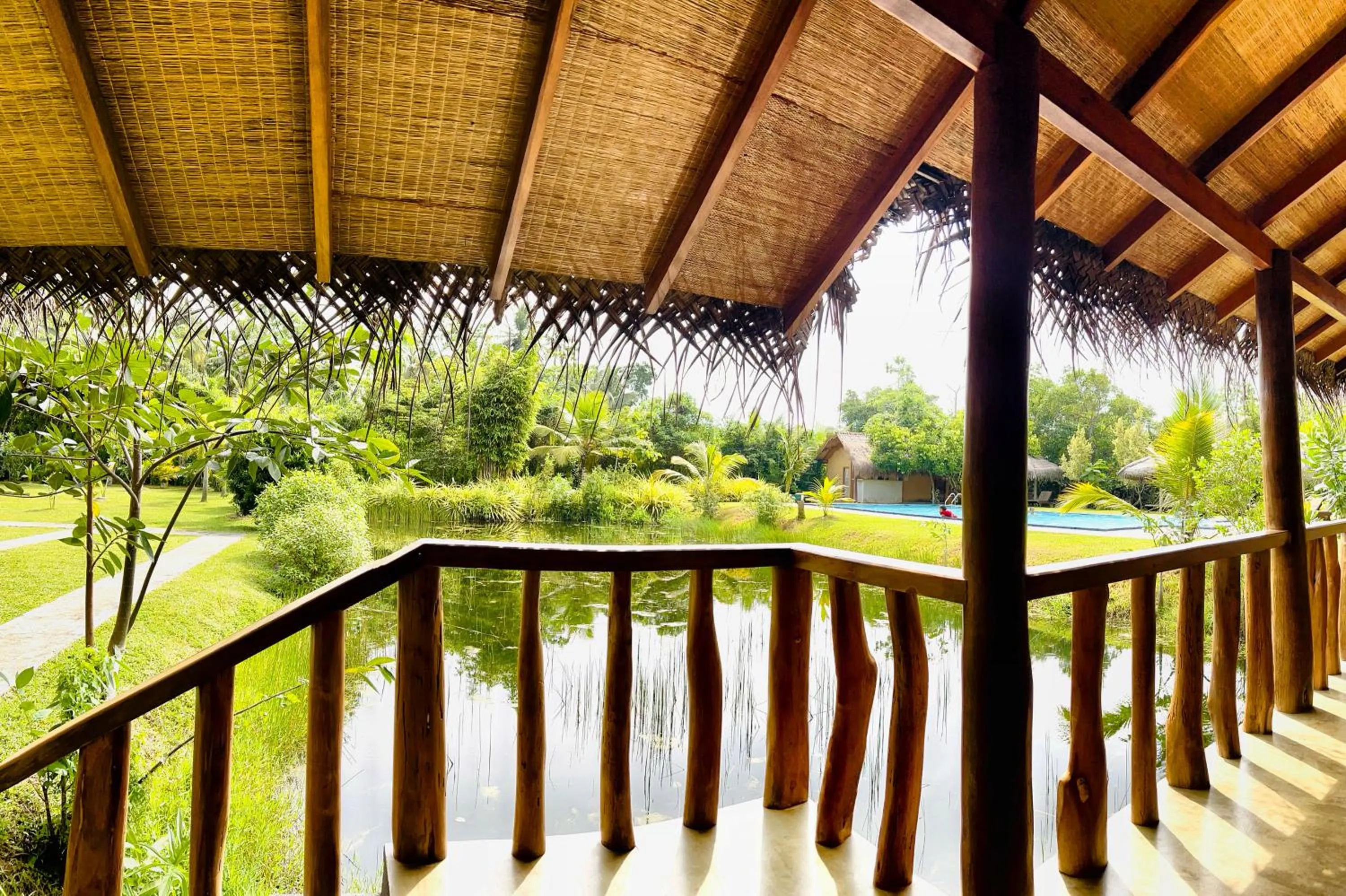 Balcony/Terrace in Happy Man Village