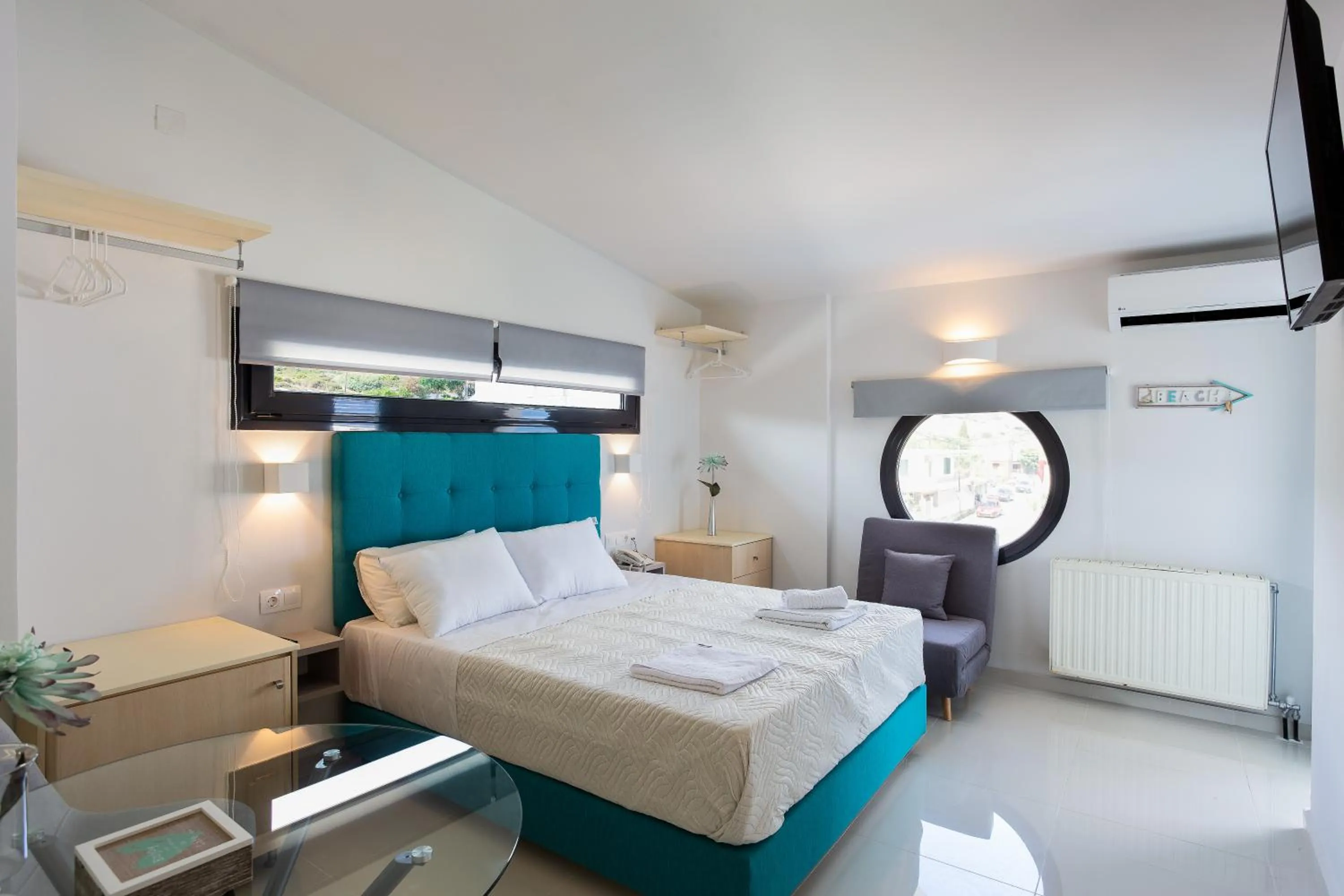 Bed in Rethymno Hills Apartments