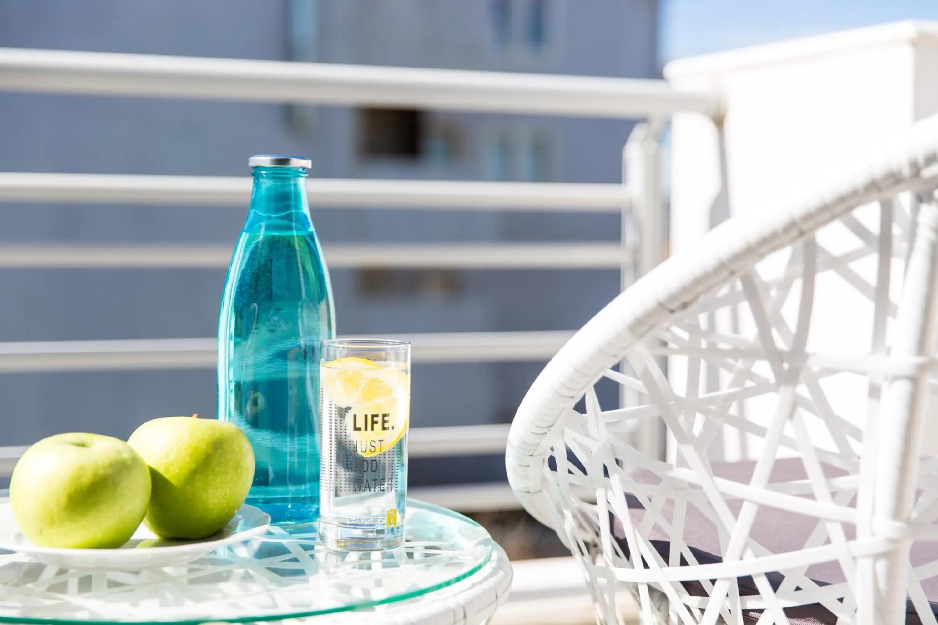 Decorative detail in Rethymno Hills Apartments