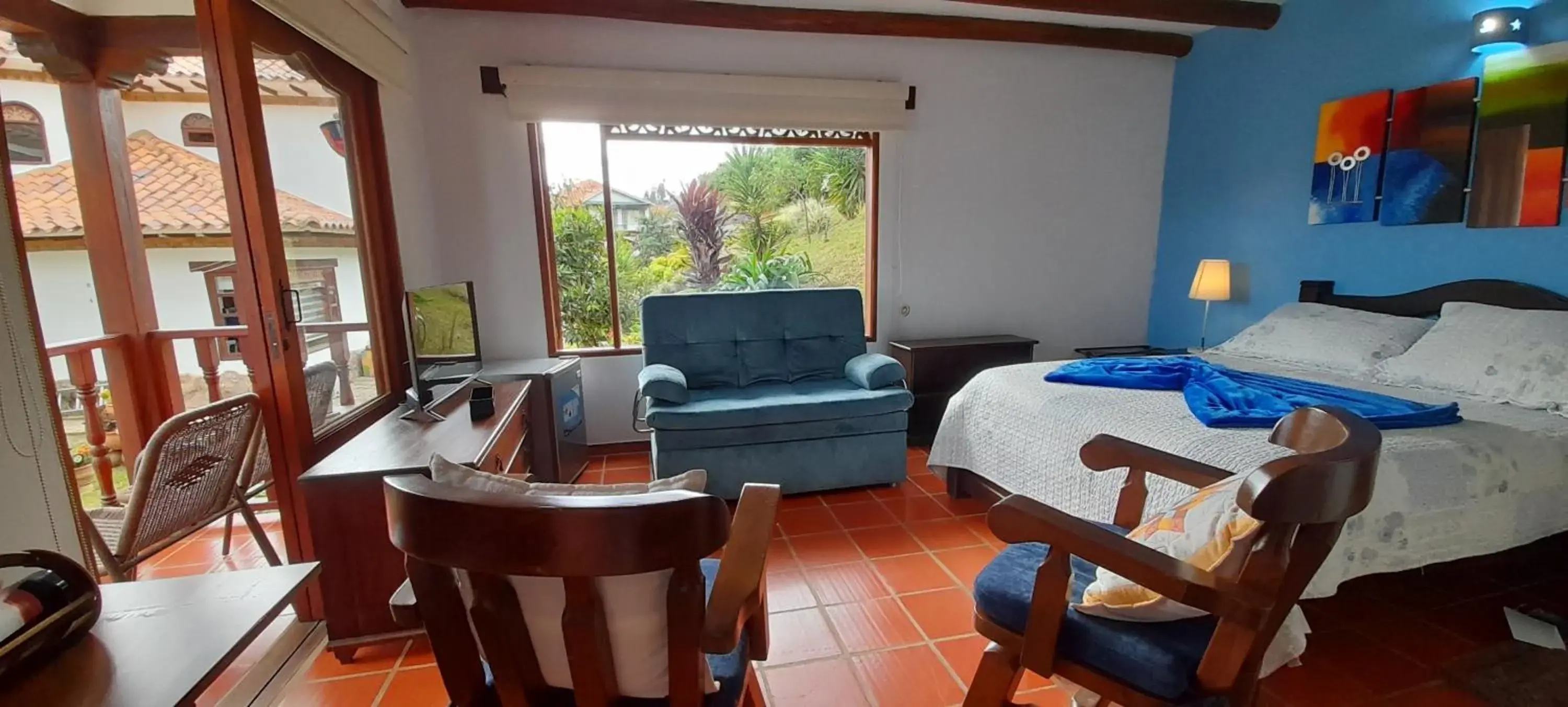 Double Room with Balcony in Casa Hotel San Pedro Double Room with Balcony in Casa Hotel San Pedro