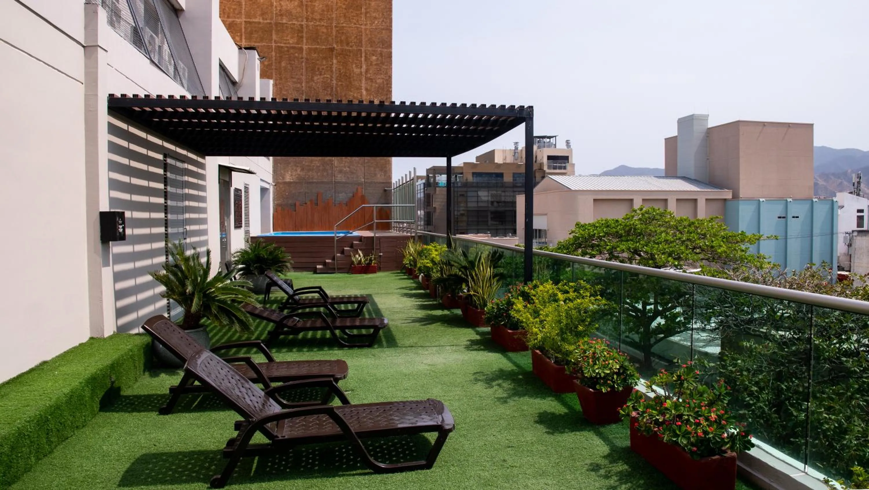 Balcony/Terrace in Ribai Hotels Santa Marta