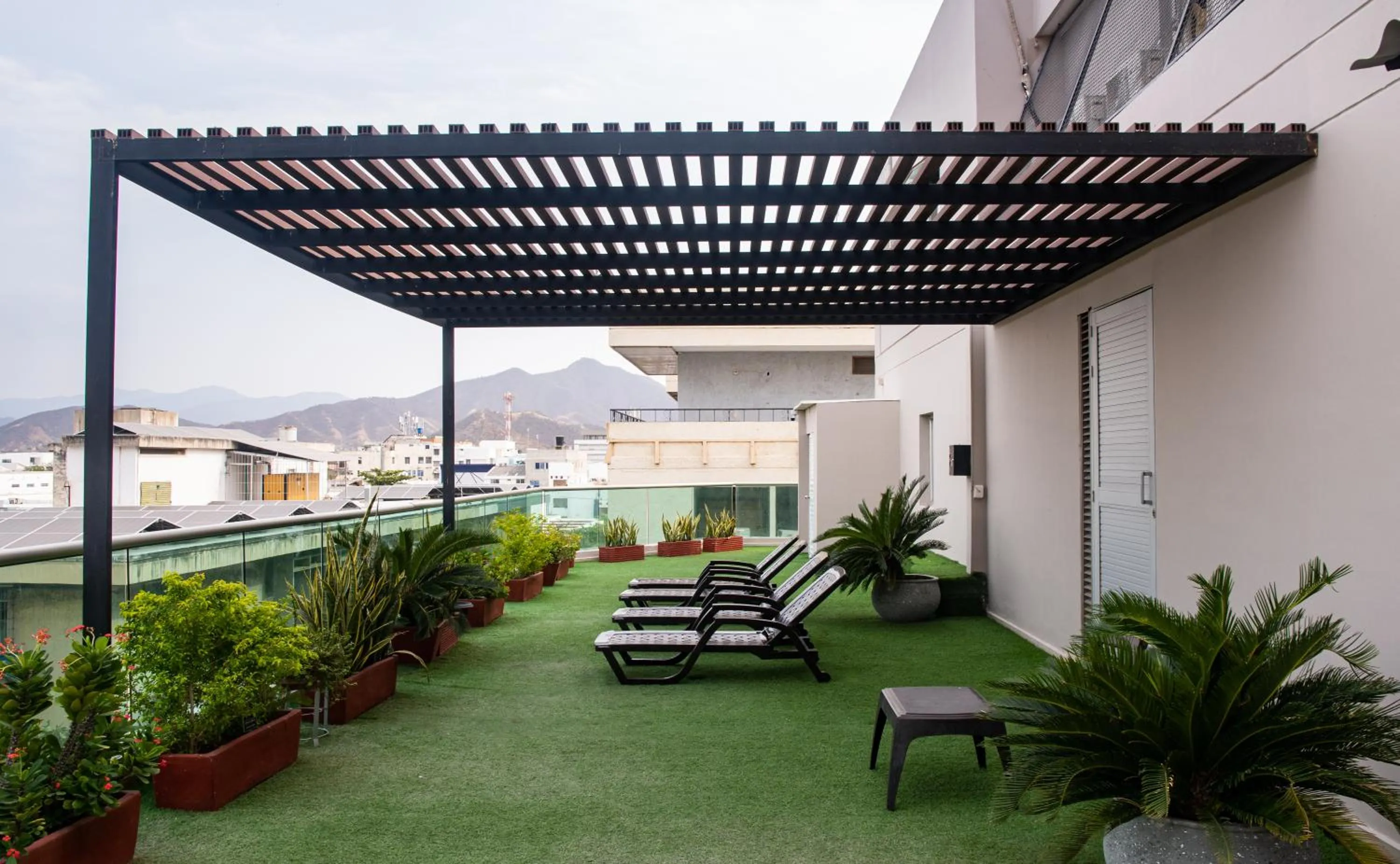 Balcony/Terrace in Ribai Hotels Santa Marta