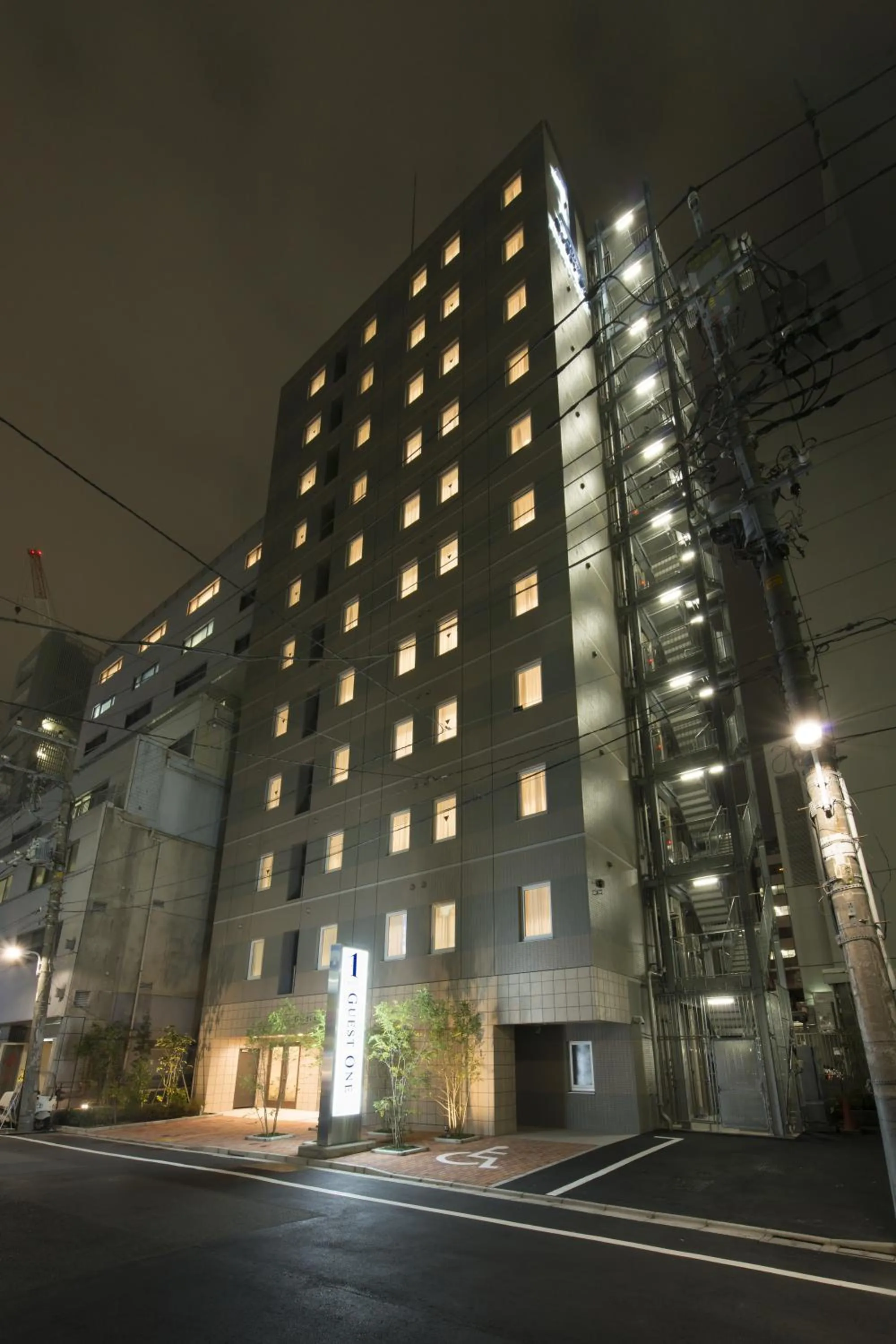 Facade/entrance in HOTEL Guest1 Ueno Ekimae