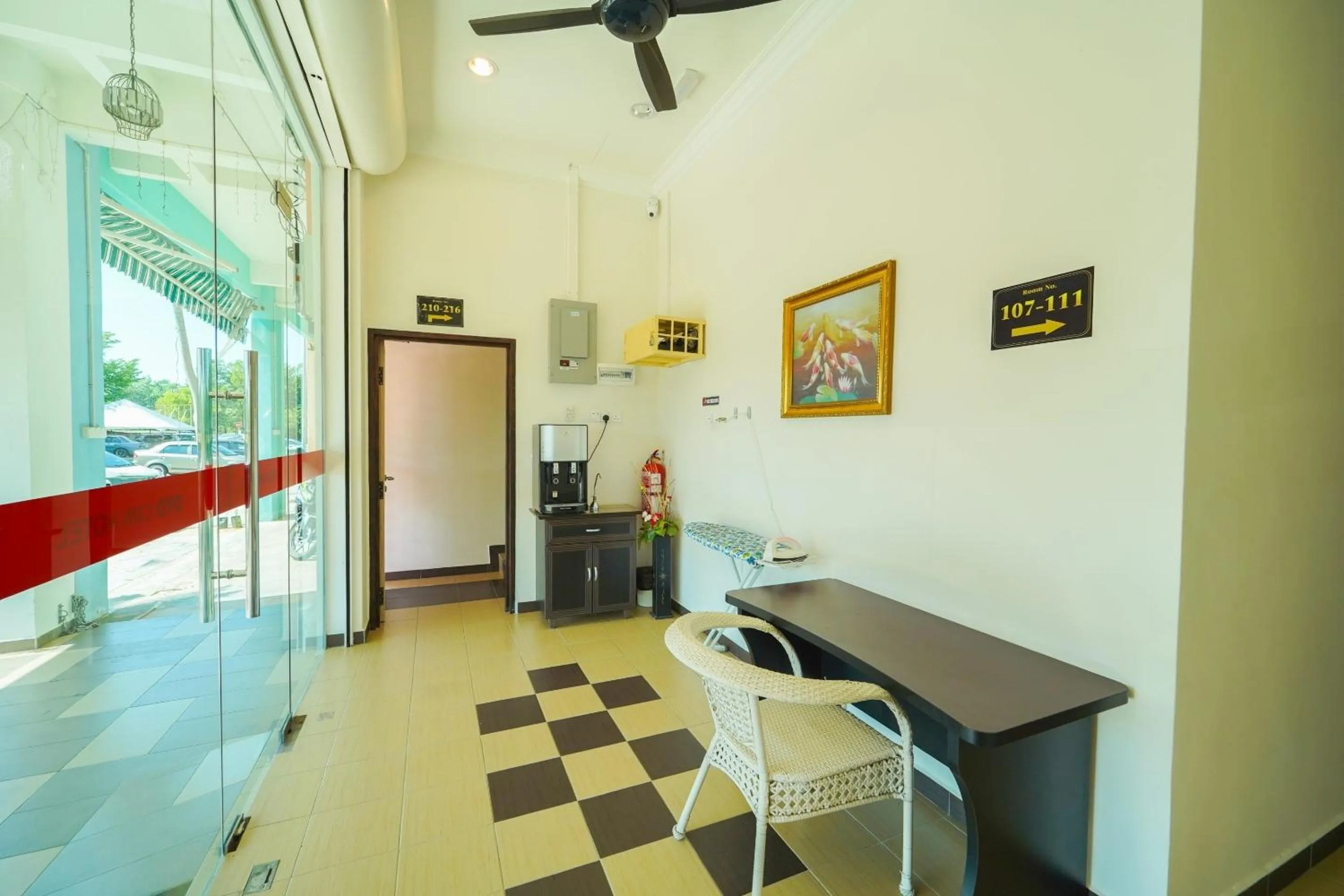 Lobby or reception in CMN Hotel & Homestay