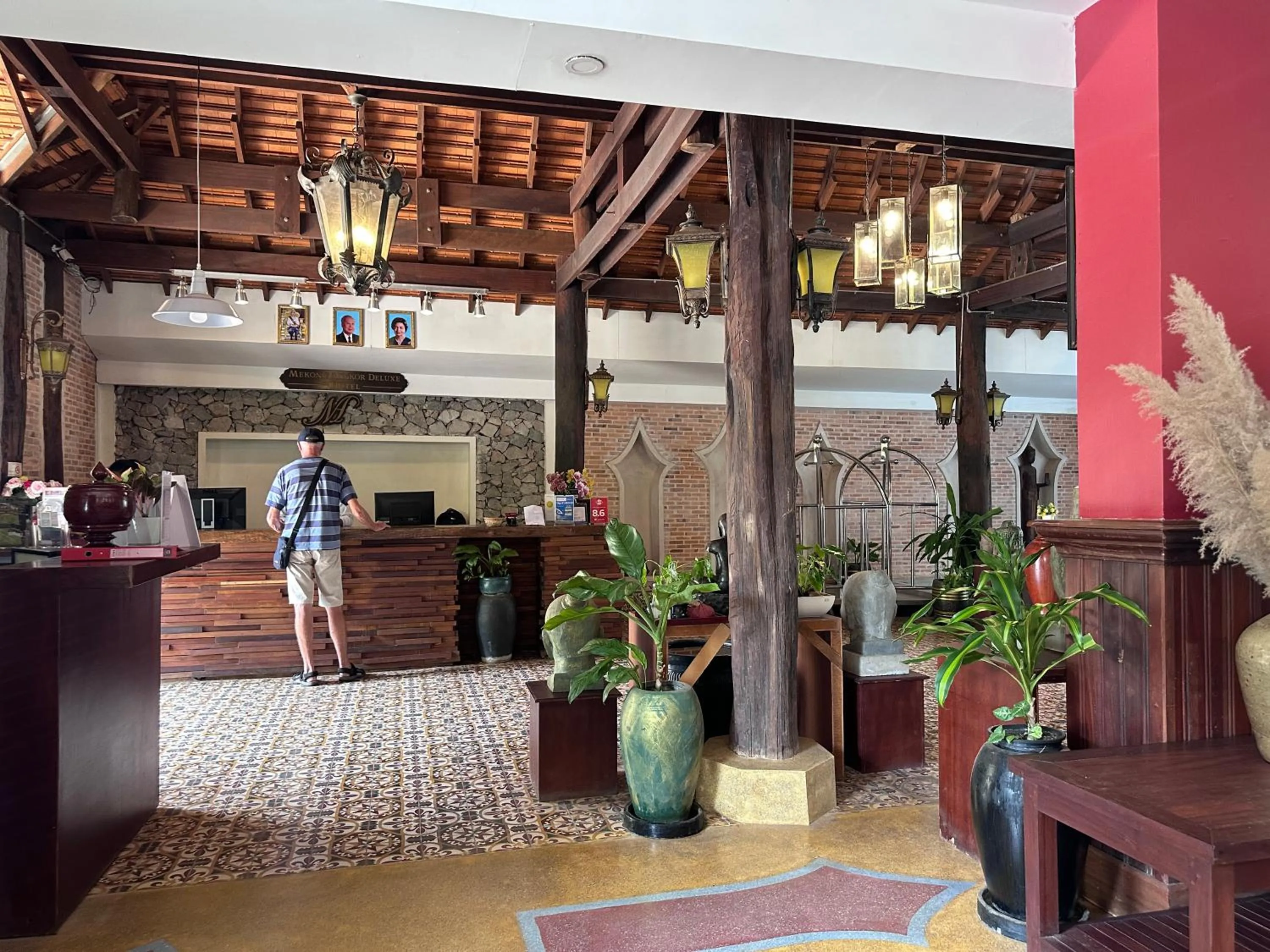 Lobby or reception in Mekong Angkor Palace Inn