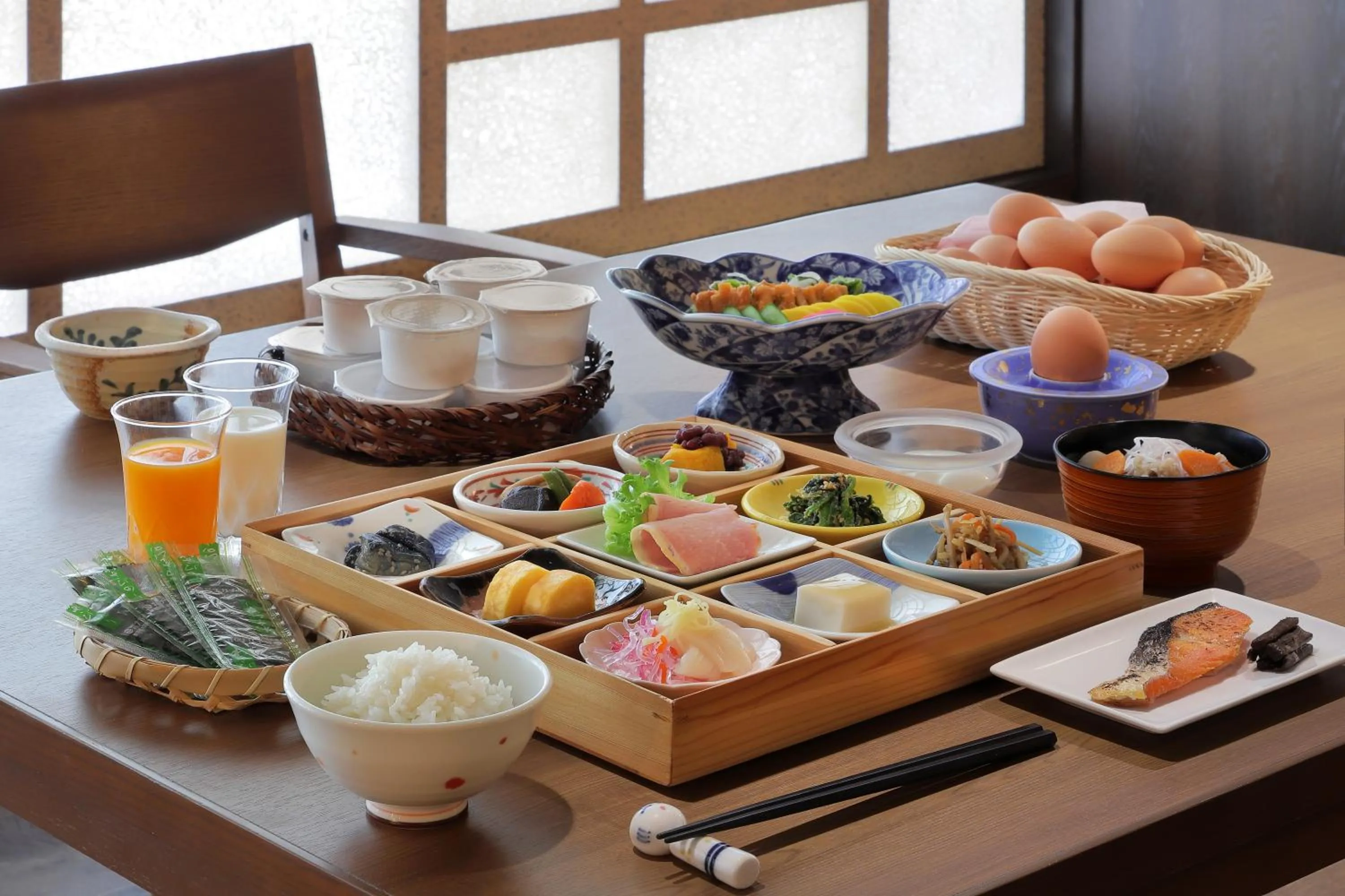 Breakfast in Naruko Kanko Hotel