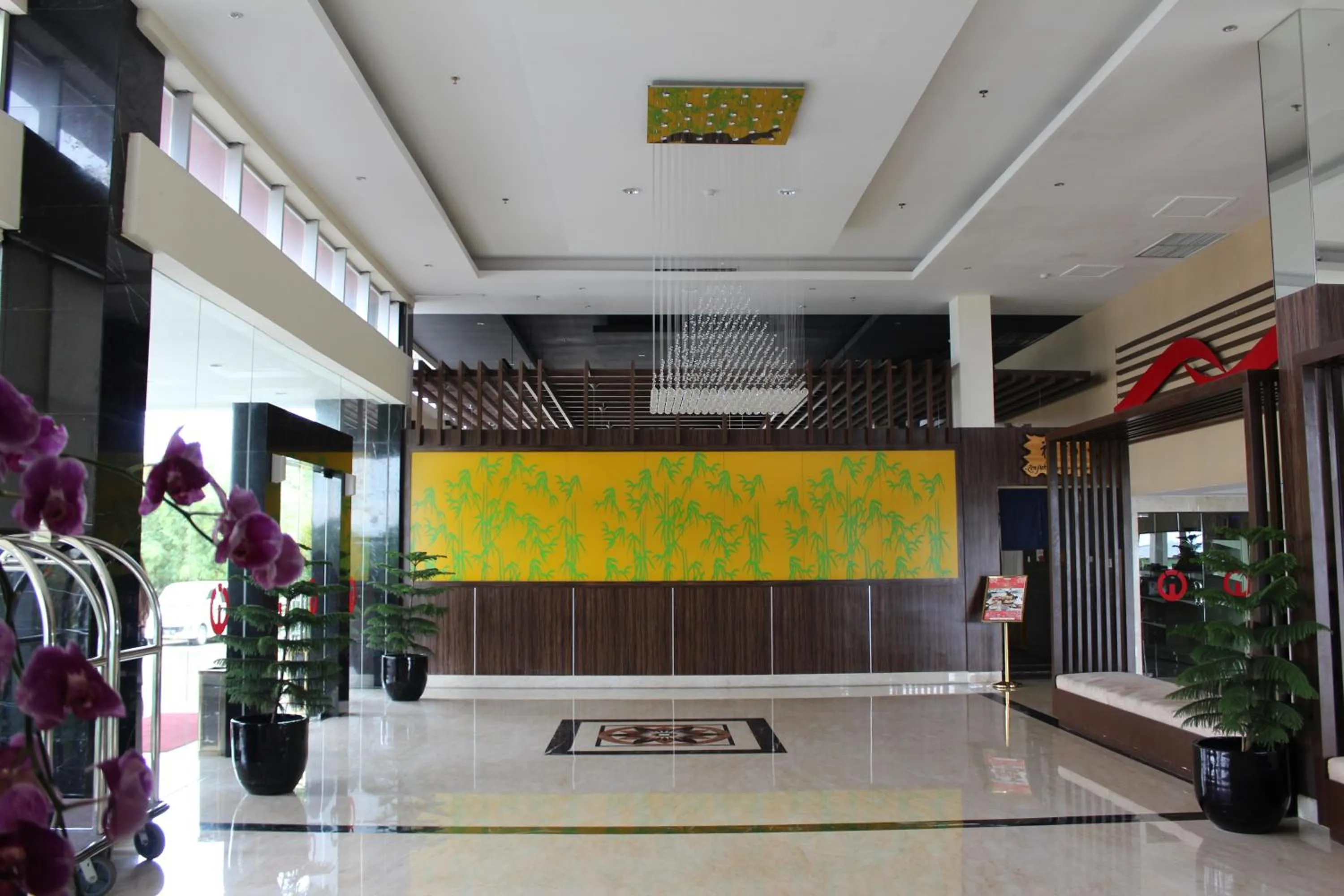 Lobby or reception in Asialink Premier hotel