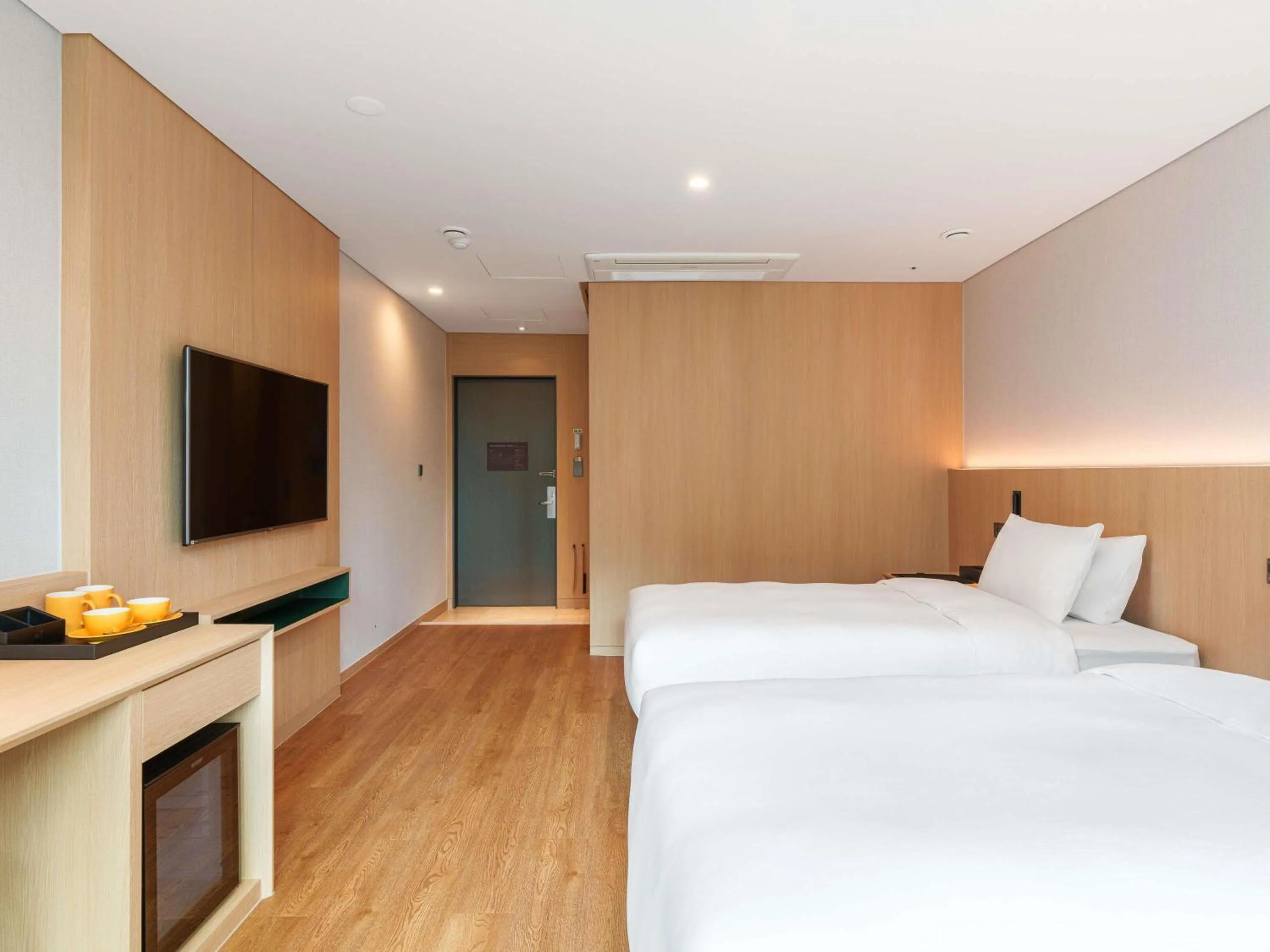 Bedroom, Bed in ibis Styles Ambassador Jeonju City Centre