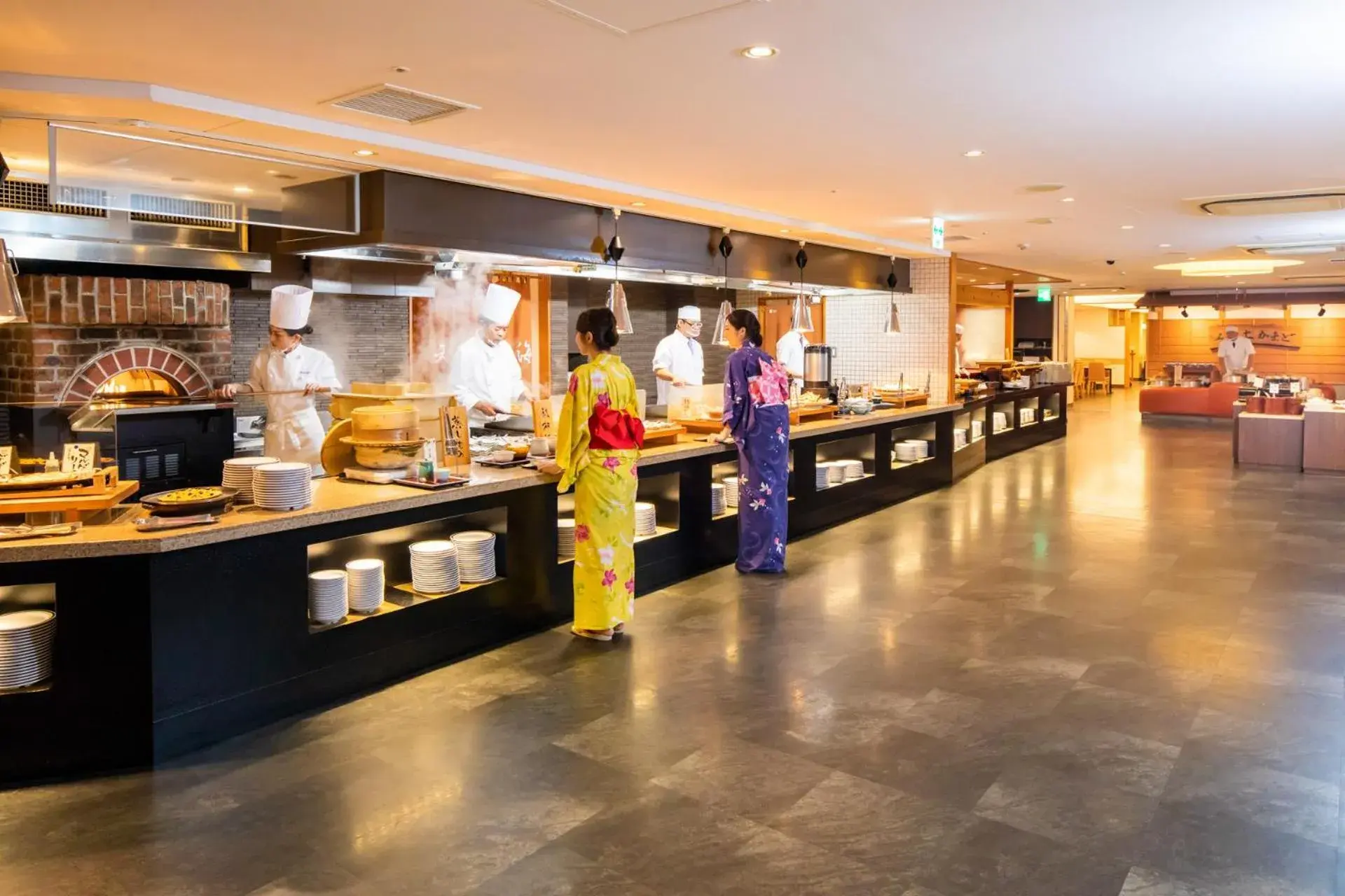 Room with Tatami Area with Ocean View South Wing - Buffet Dinner in Todaya Room with Tatami Area with Ocean View South Wing - Buffet Dinner in Todaya