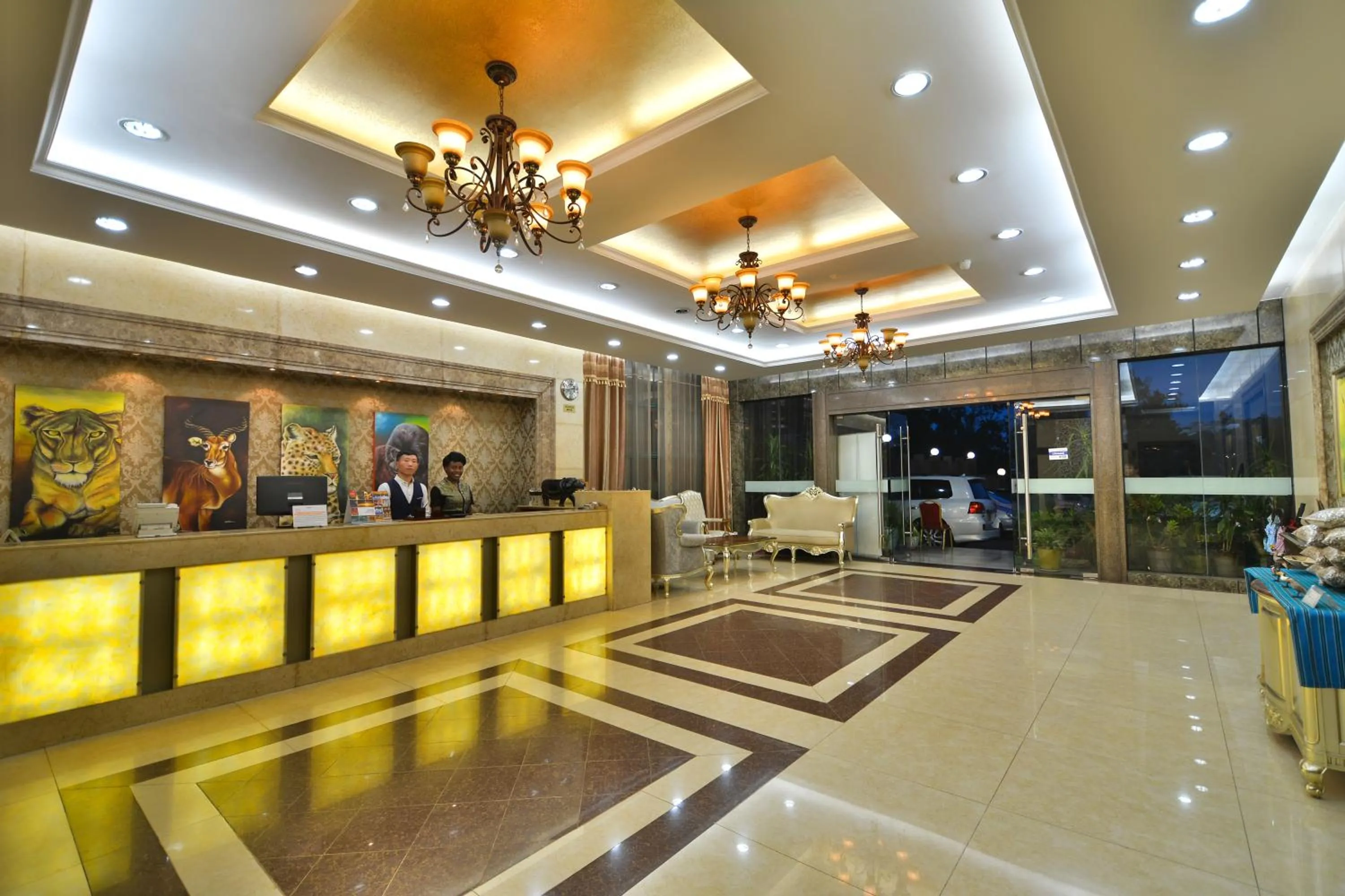 Property building in Arirang Hotel