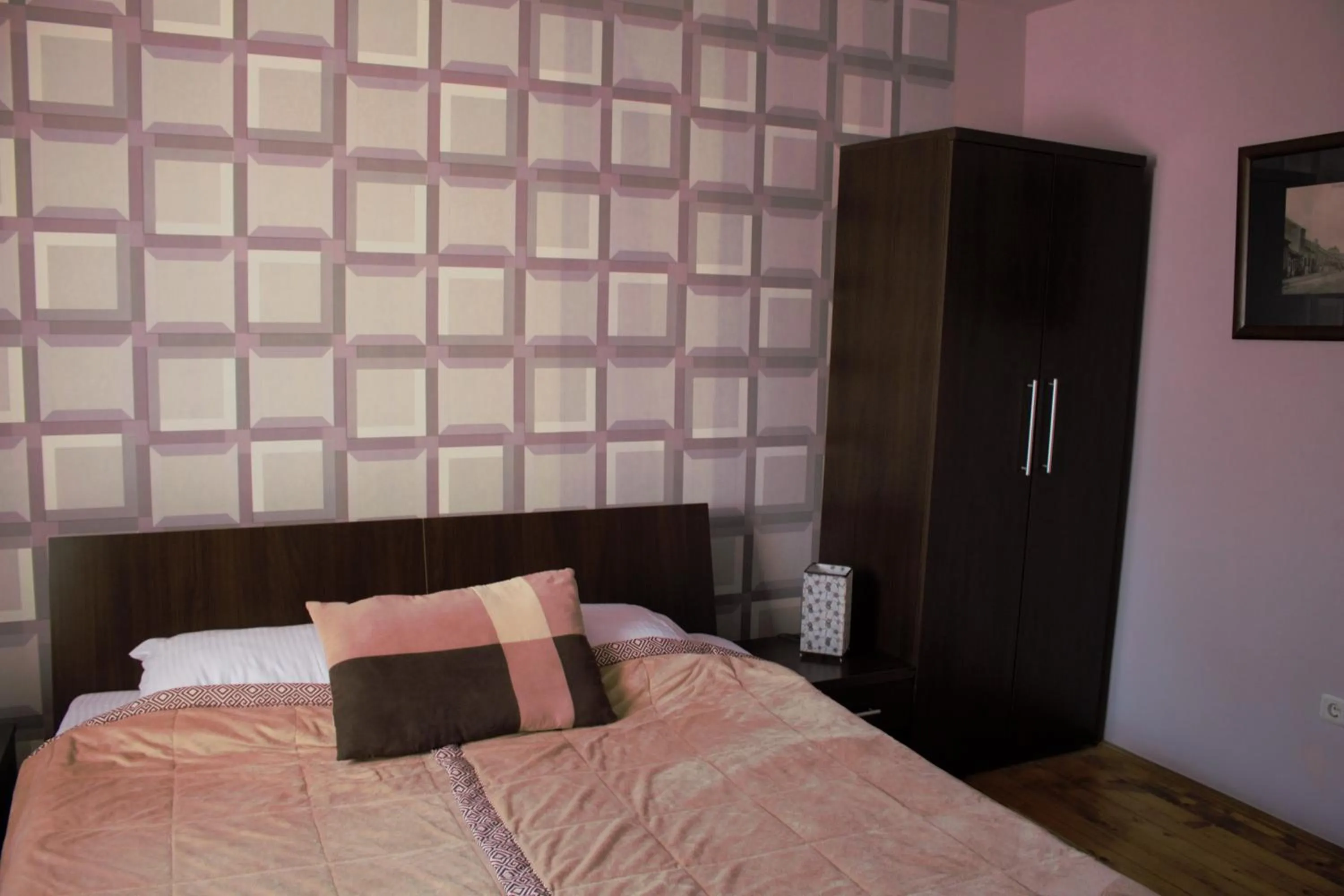 Bed in Garni Hotel City