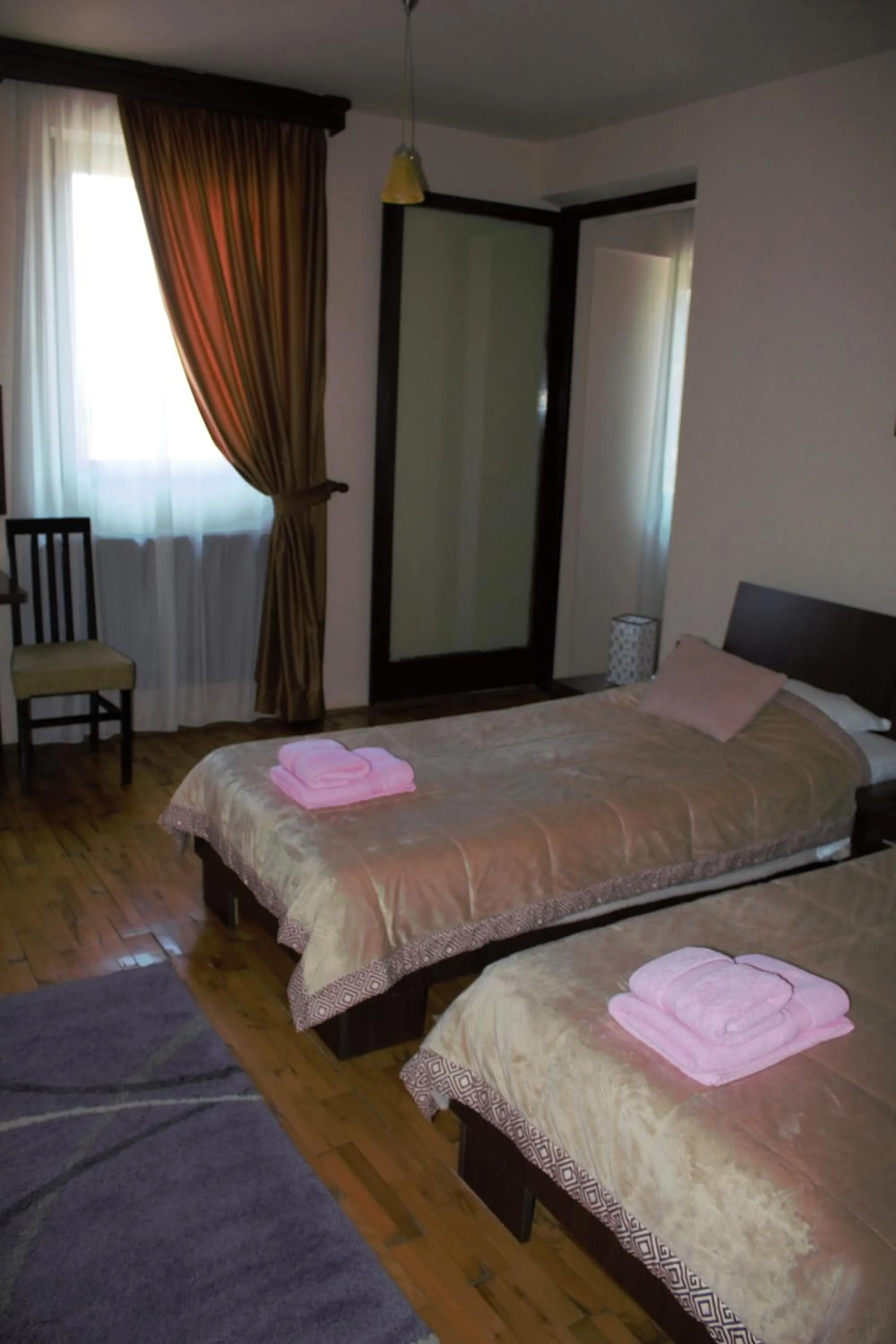 Bed in Garni Hotel City