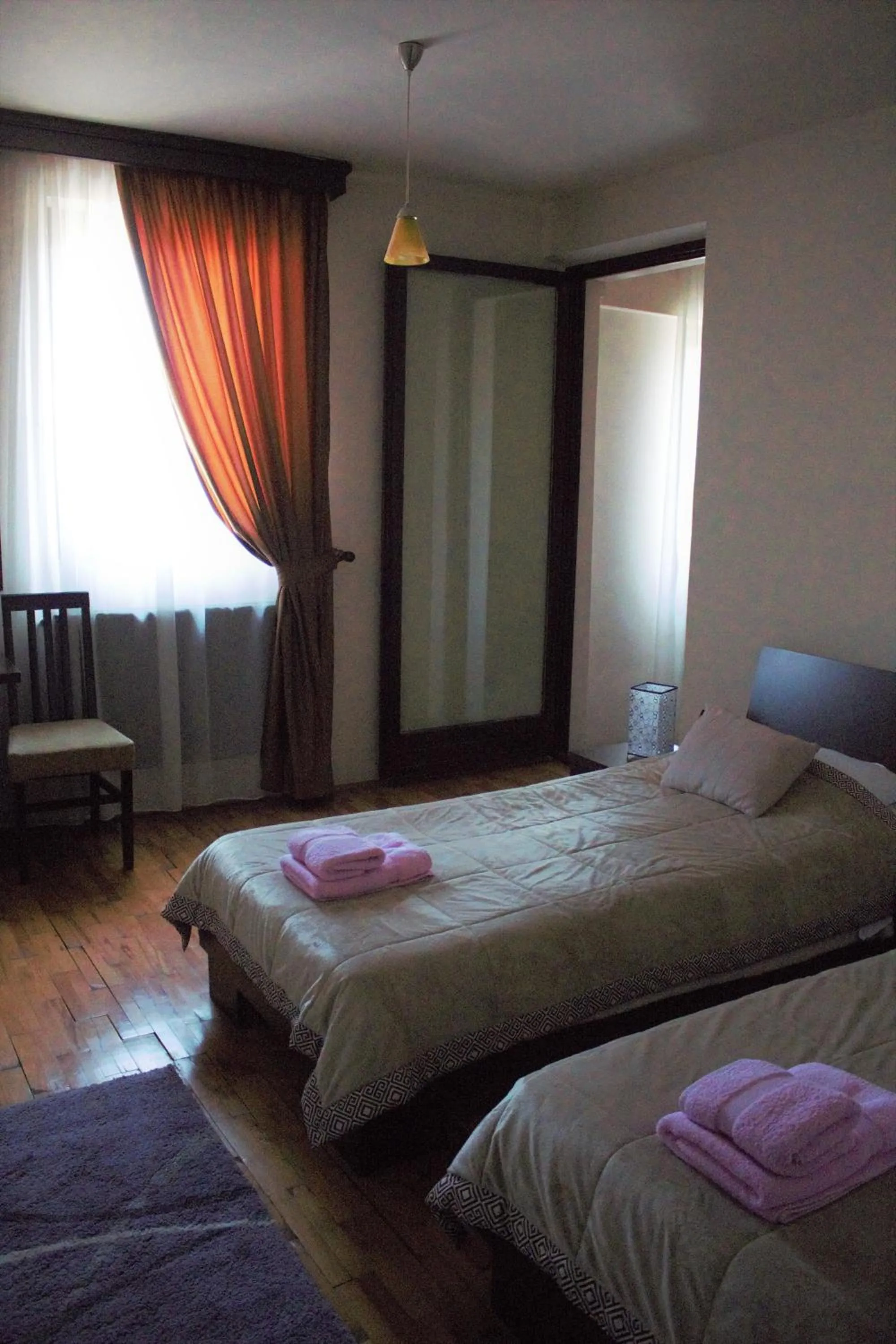 Bed in Garni Hotel City