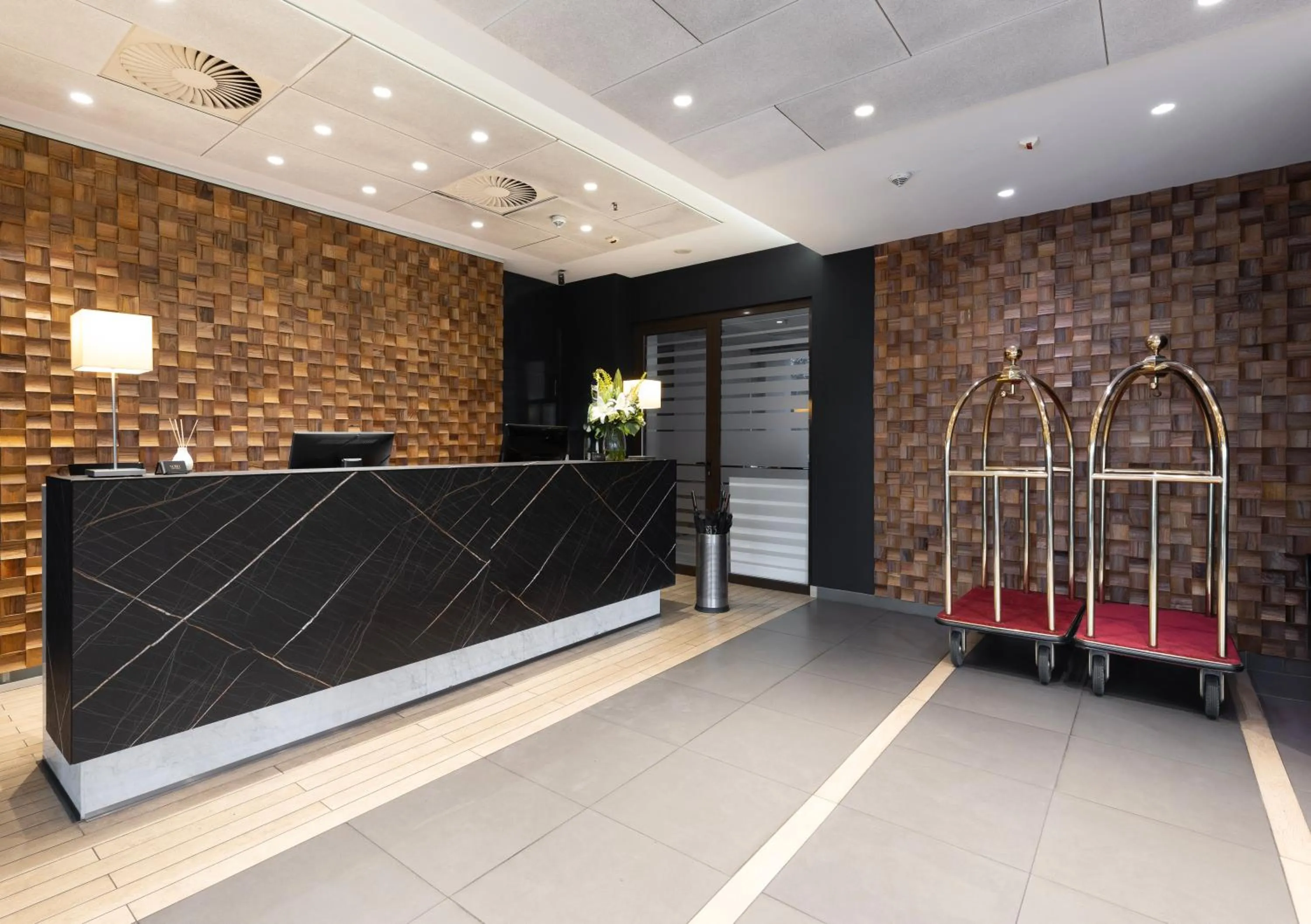 Lobby or reception in Nobel Palace Hotel