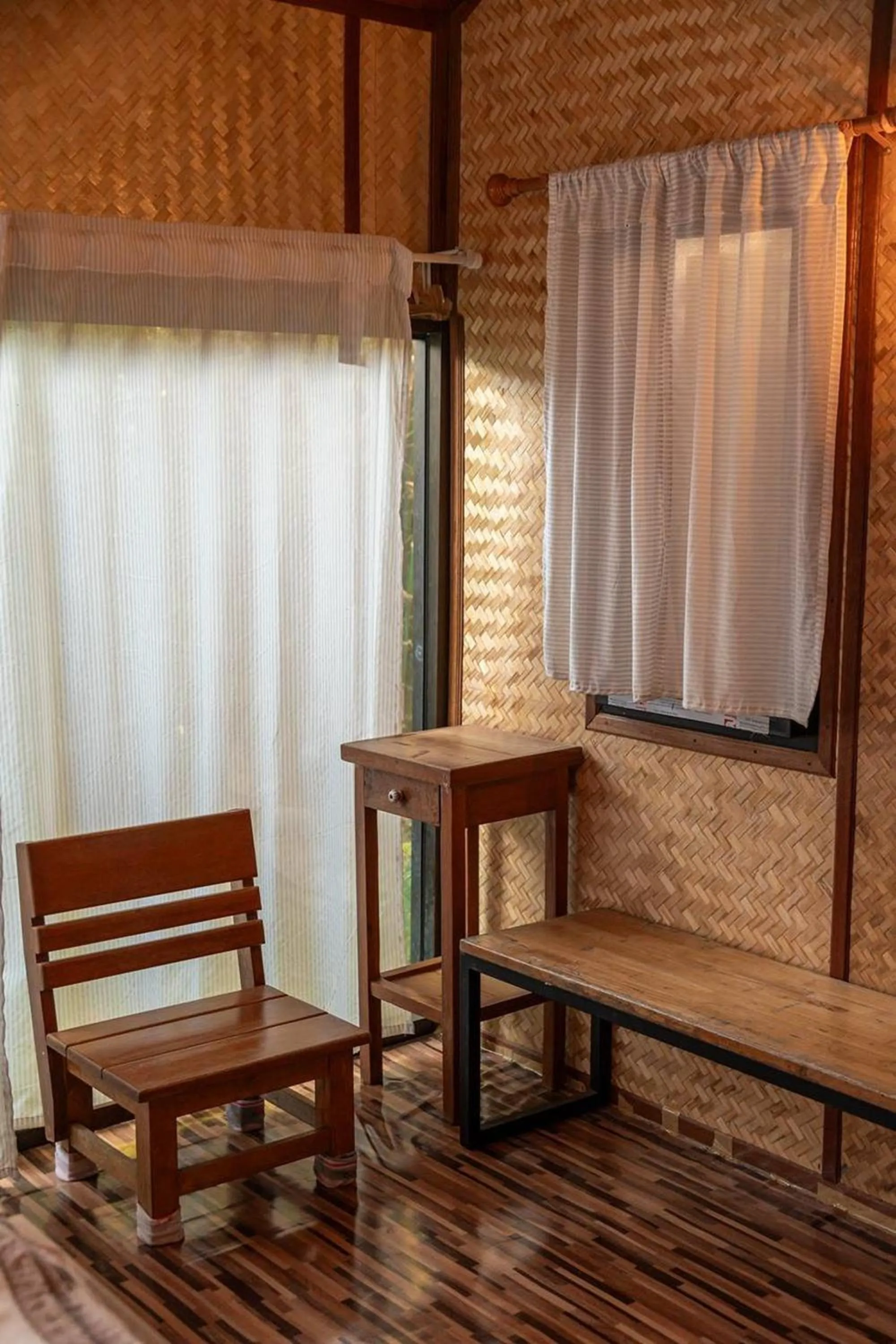 Seating area in Lion Cafe Resort