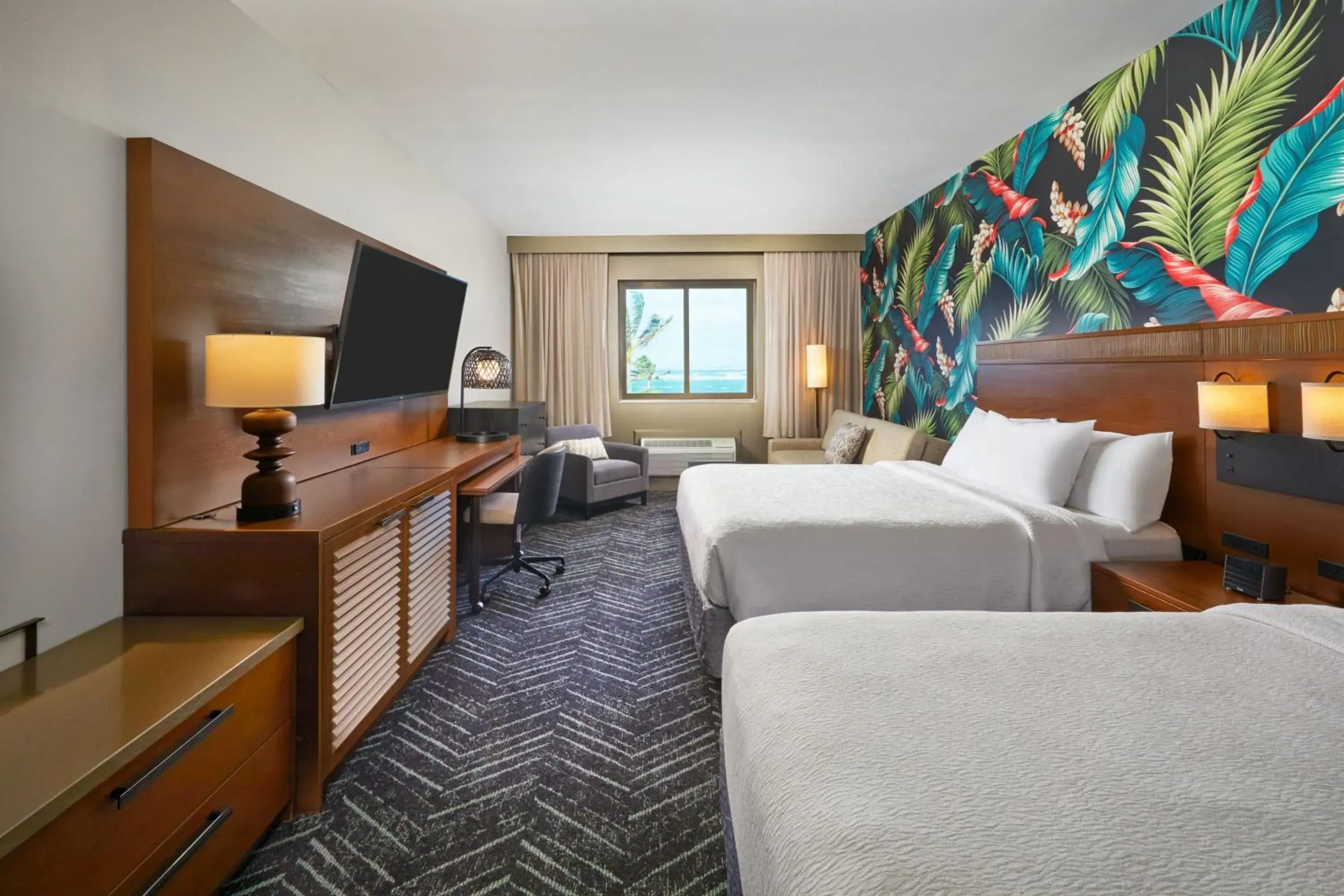 2 Queen Guest Room w/Sofa Bed in Courtyard by Marriott Oahu North Shore 2 Queen Guest Room w/Sofa Bed in Courtyard by Marriott Oahu North Shore