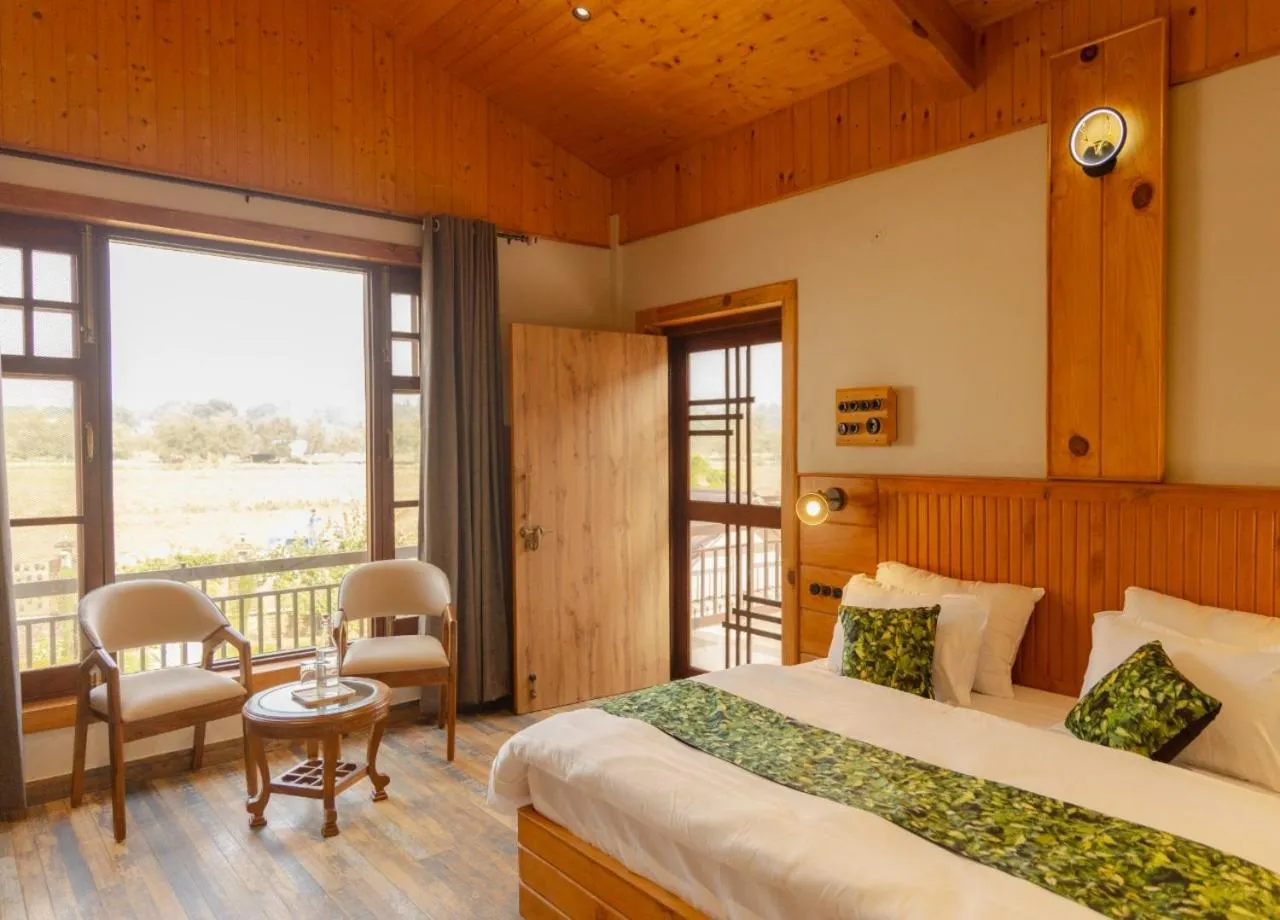 Bedroom, Bed in Vanhills - Luxury Home Stay in Jim Corbett