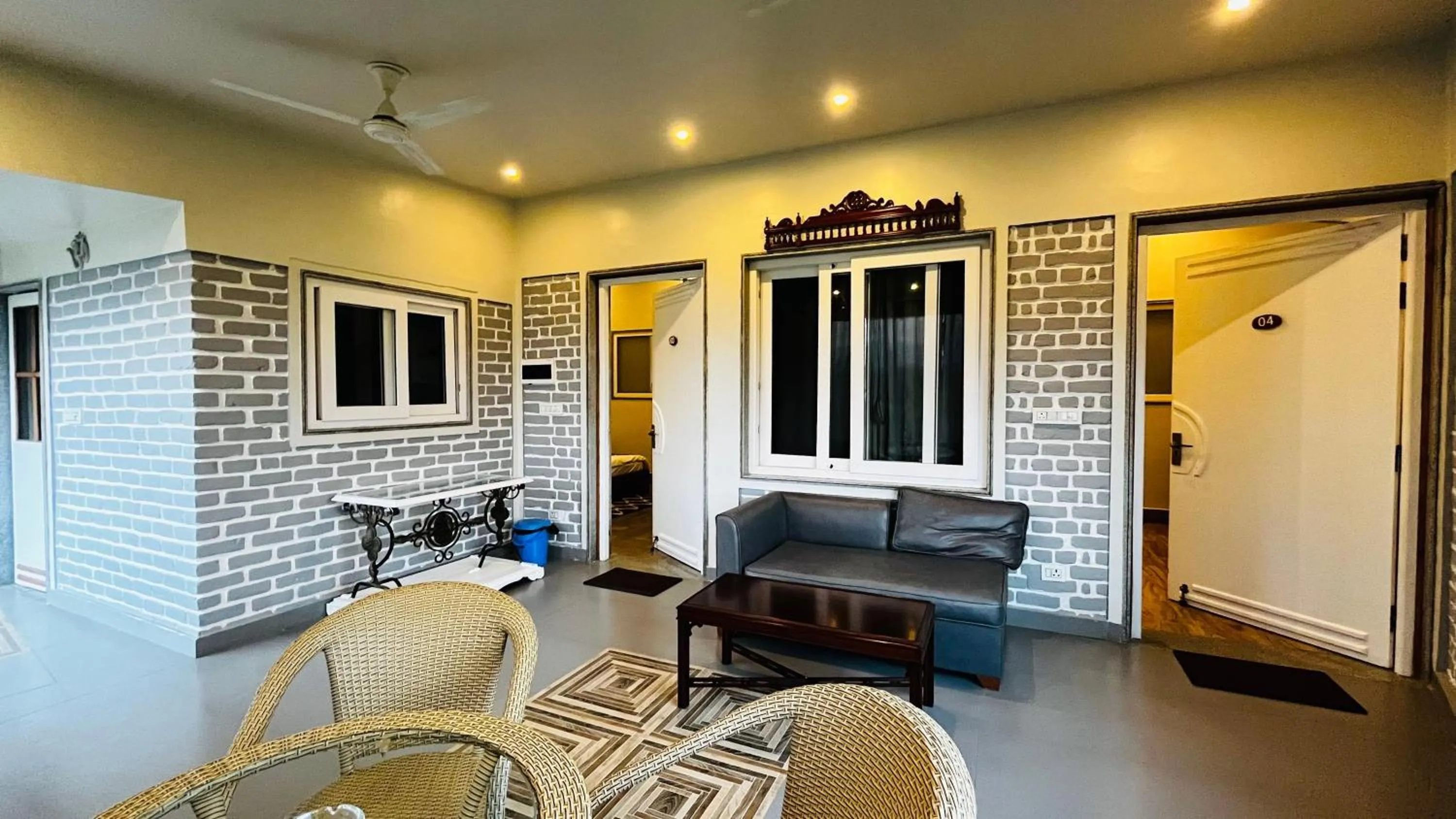 Seating area in Vanhills - Luxury Home Stay in Jim Corbett