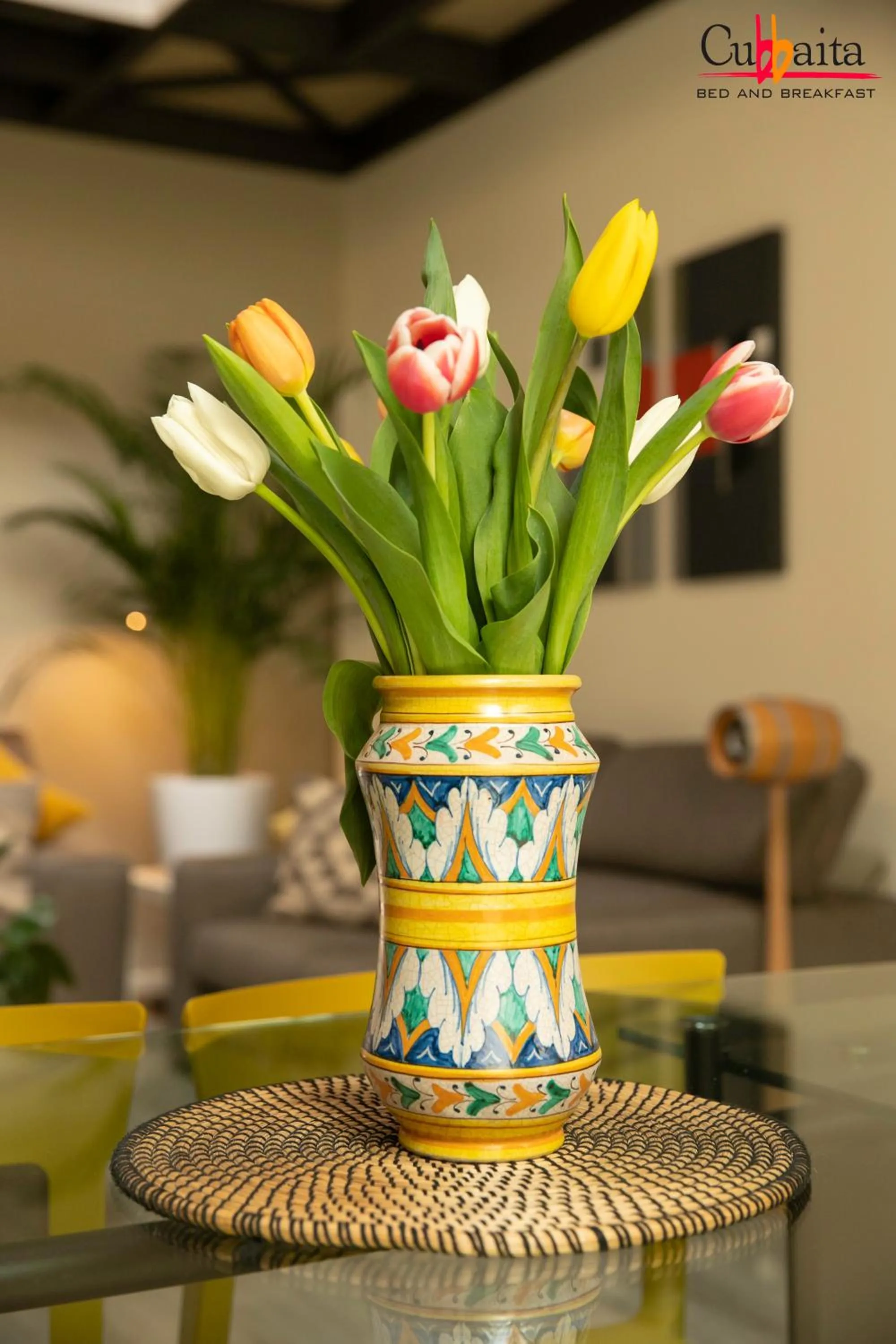 Lounge or bar in B&B Cubbaita