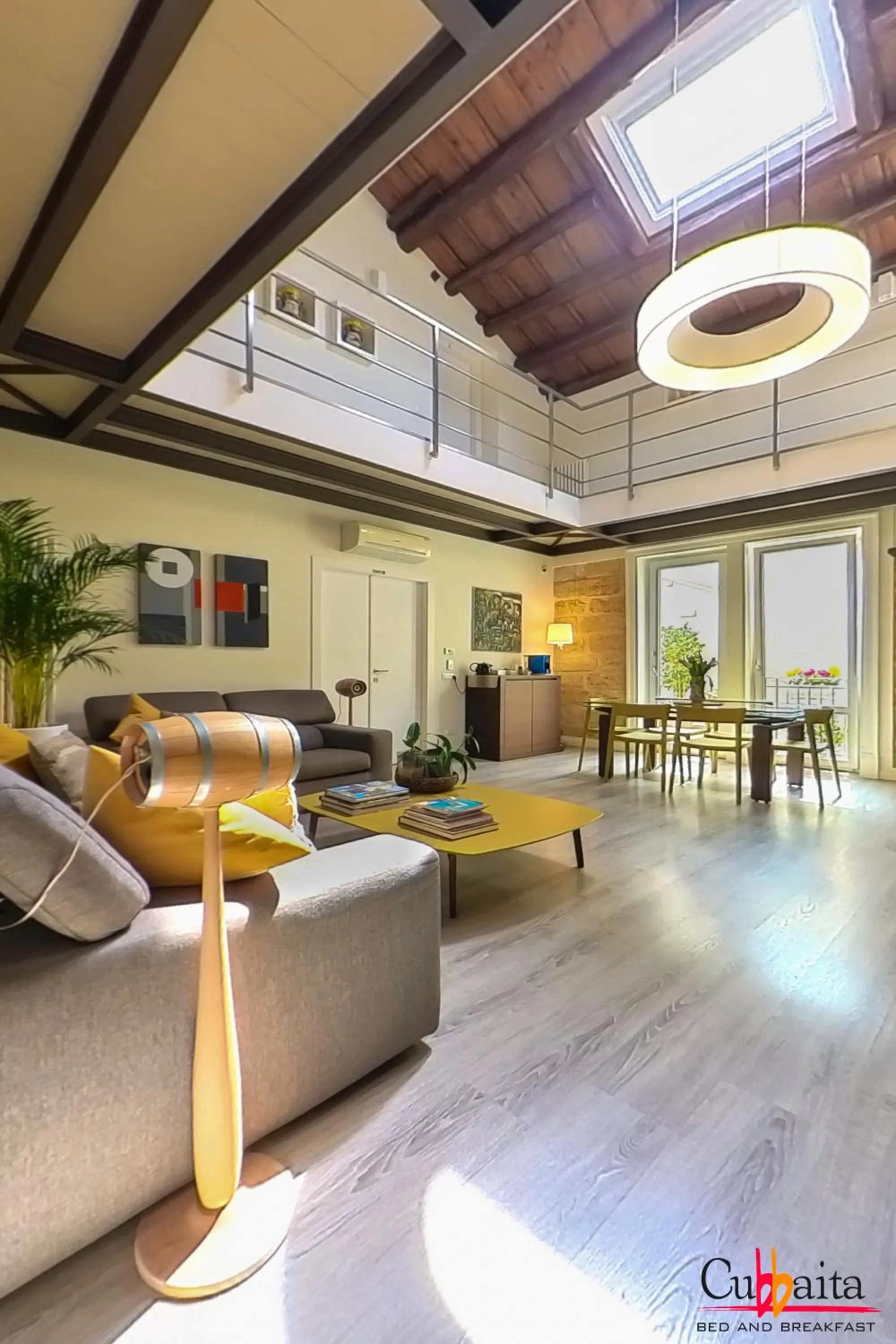 Lounge or bar in B&B Cubbaita