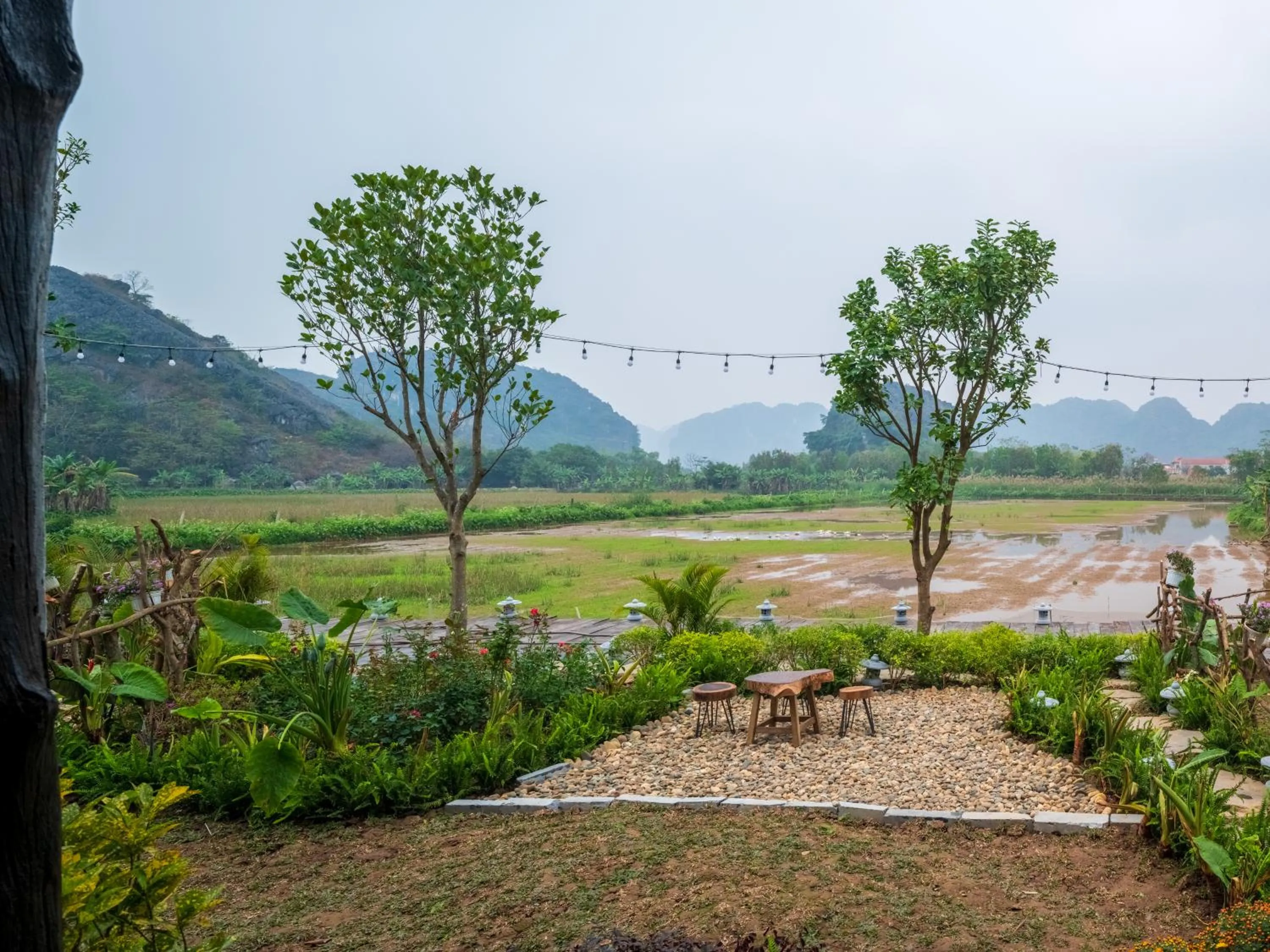 Garden in Ailee Villa&Hotel TamCoc