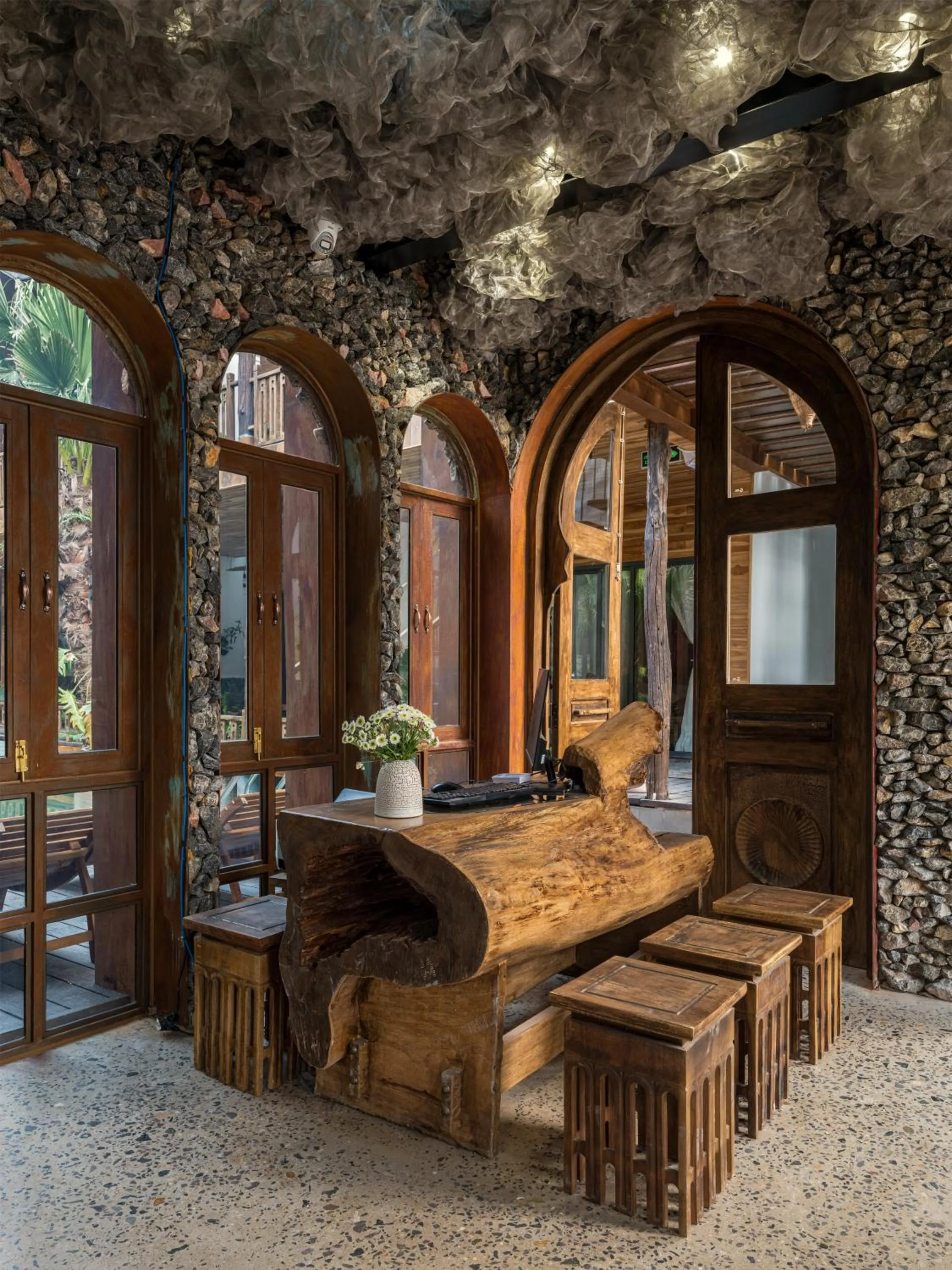 Seating area in Ailee Villa&Hotel TamCoc