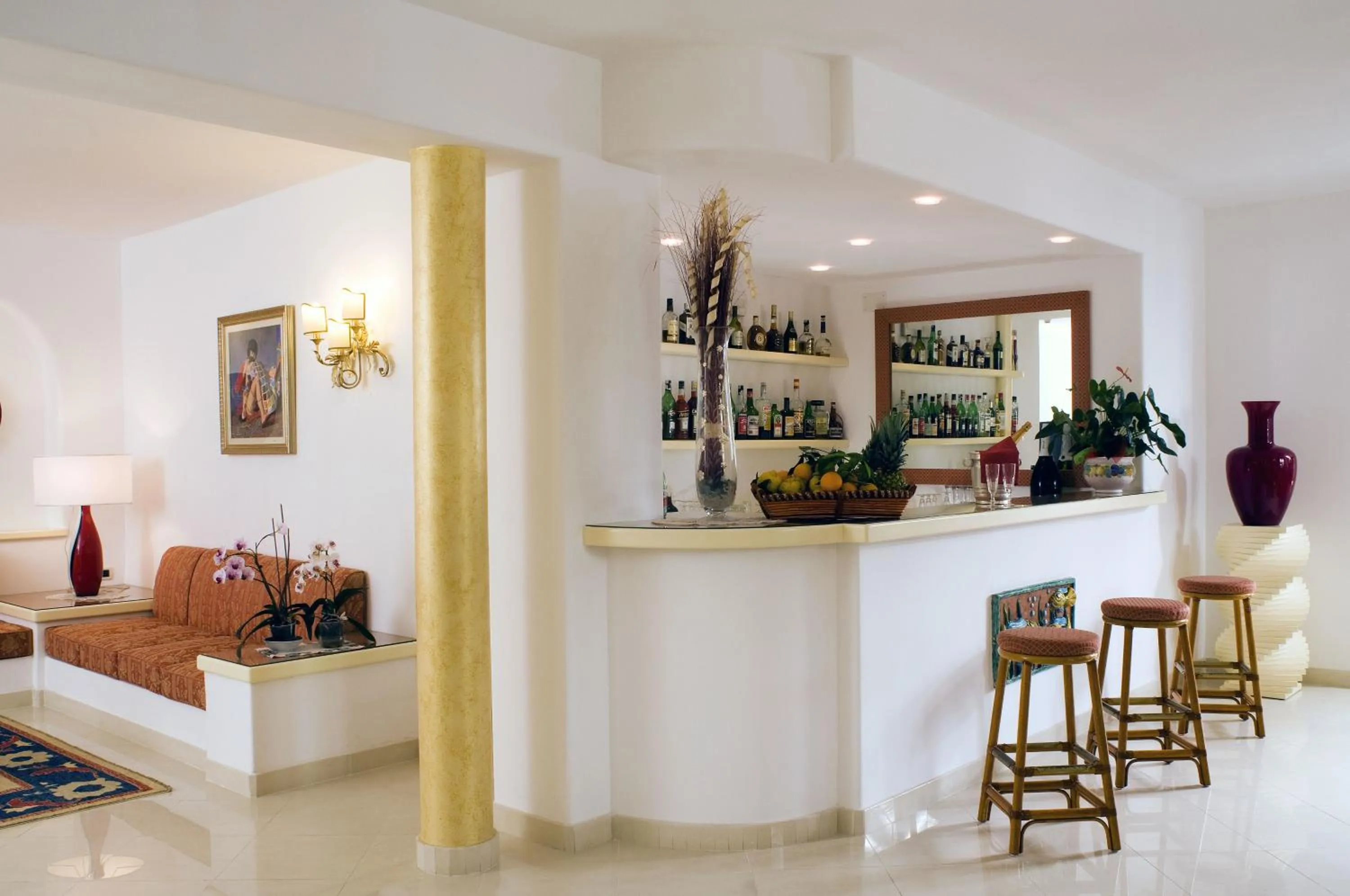 Patio in Hotel Villa Bianca