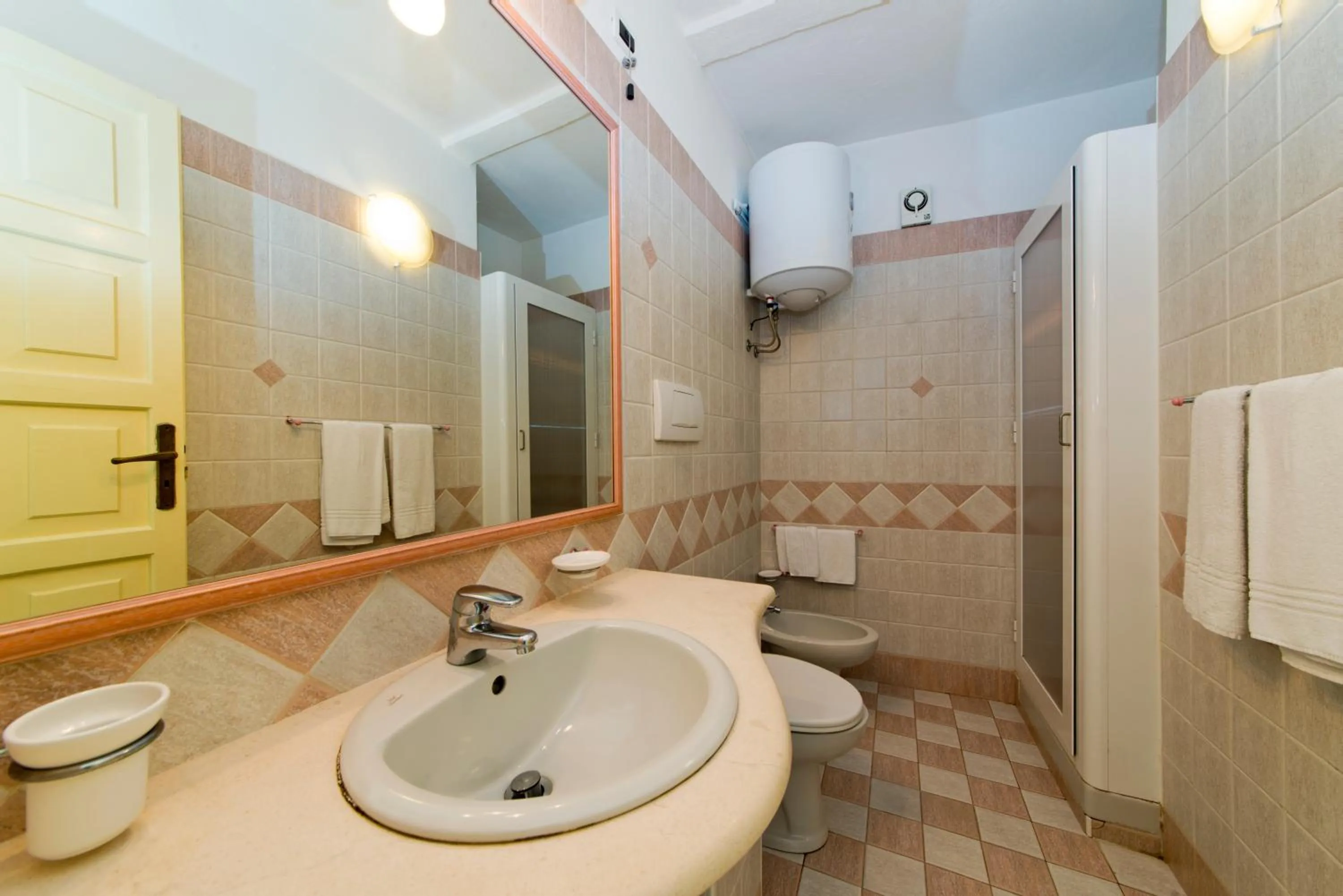 Shower in Hotel Villa Bianca