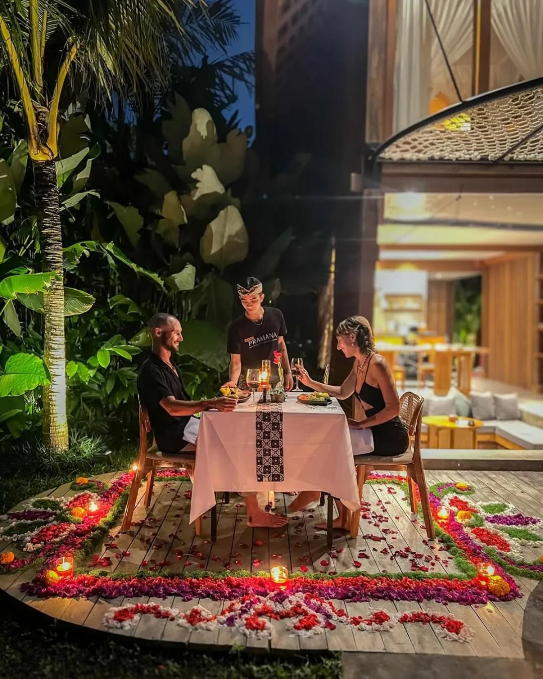 Dinner in The Pulu Villas by GenuineHost