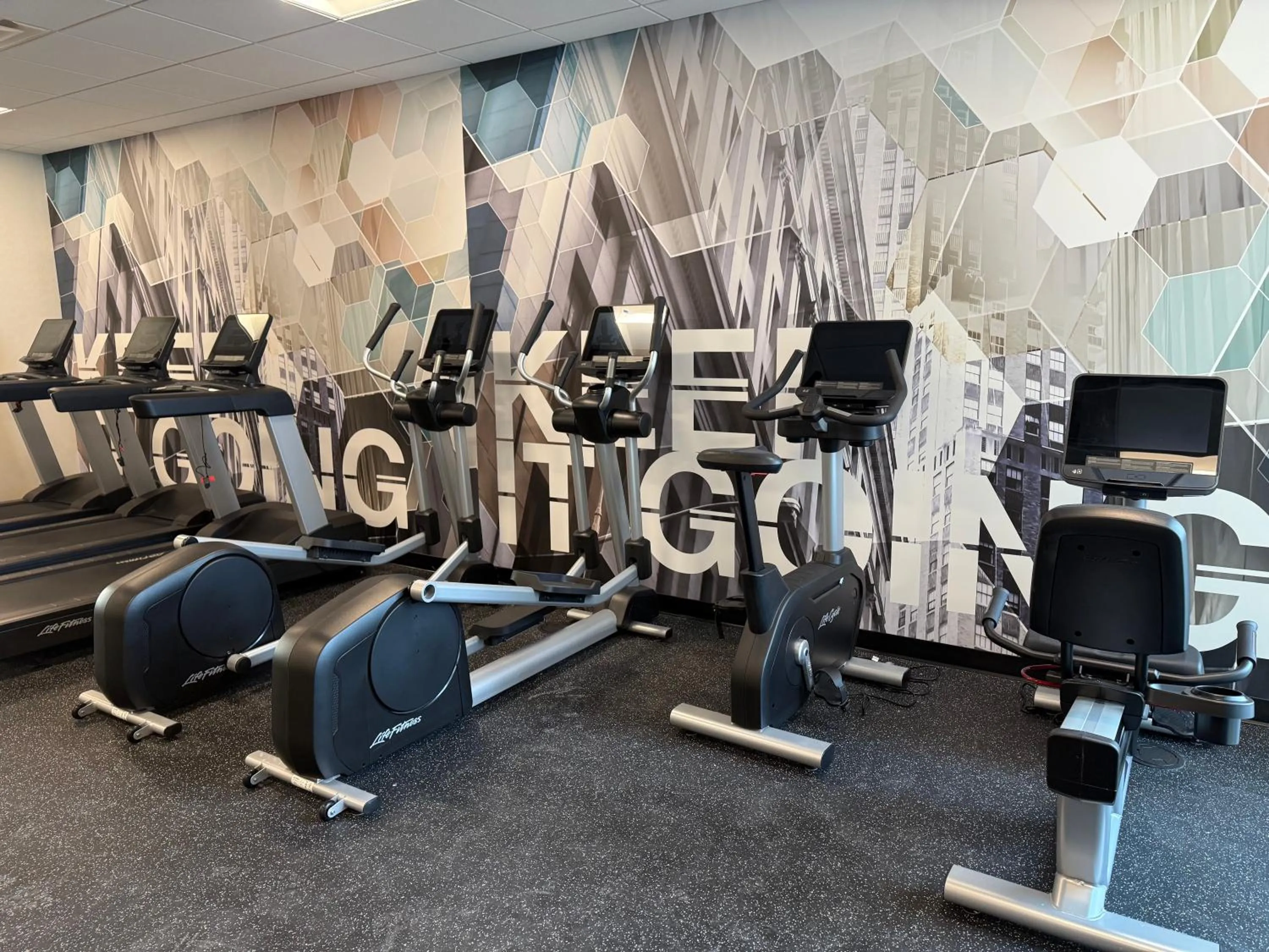 Fitness centre/facilities in SpringHill Suites by Marriott Fargo