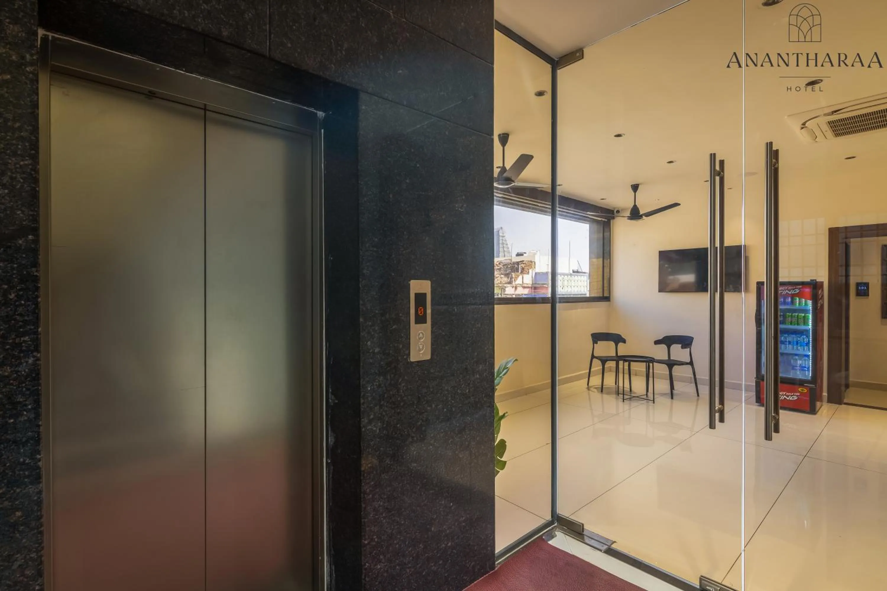 elevator in Anantharaa Hotel