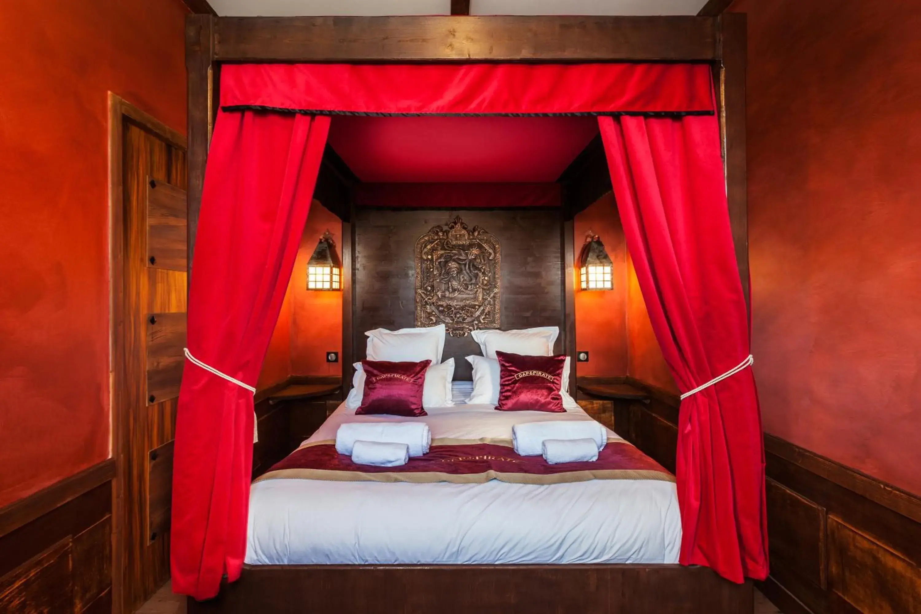 Staff, Bed in Hôtel Cap Pirate Staff, Bed in Hôtel Cap Pirate