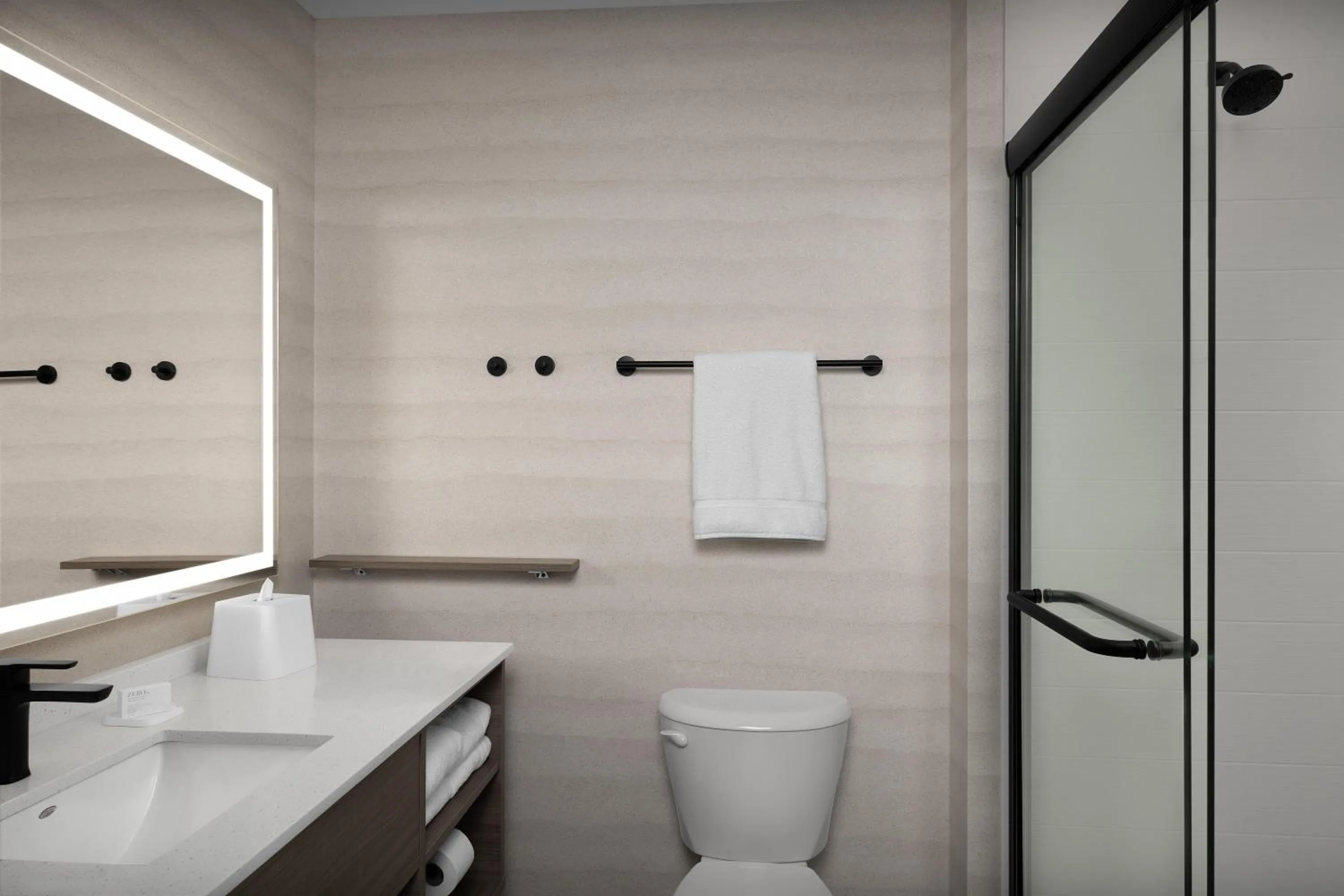 Bathroom in Home2 Suites By Hilton Ramsey