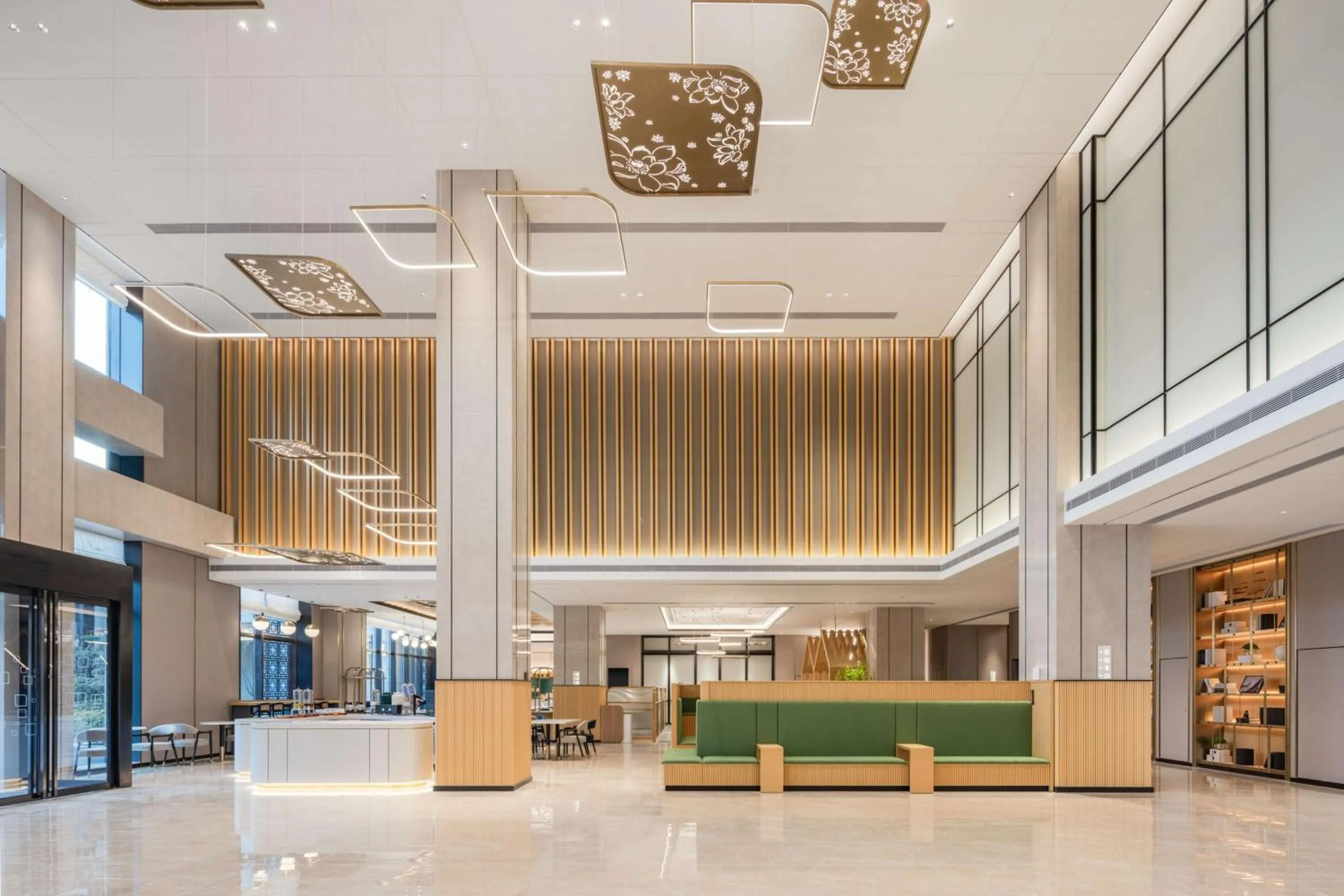 Lobby or reception in Hilton Garden Inn Zhoukou Huaiyang