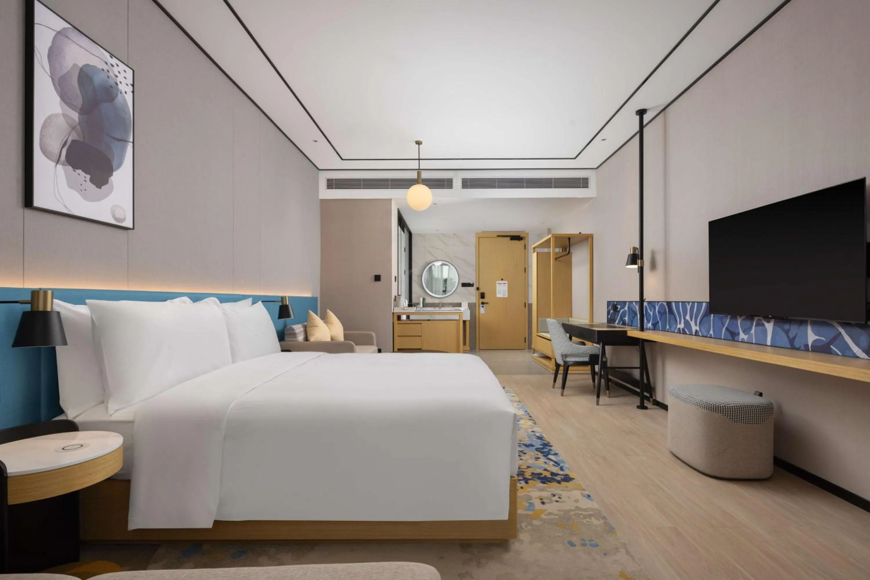 Bed in Hilton Garden Inn Zhoukou Huaiyang