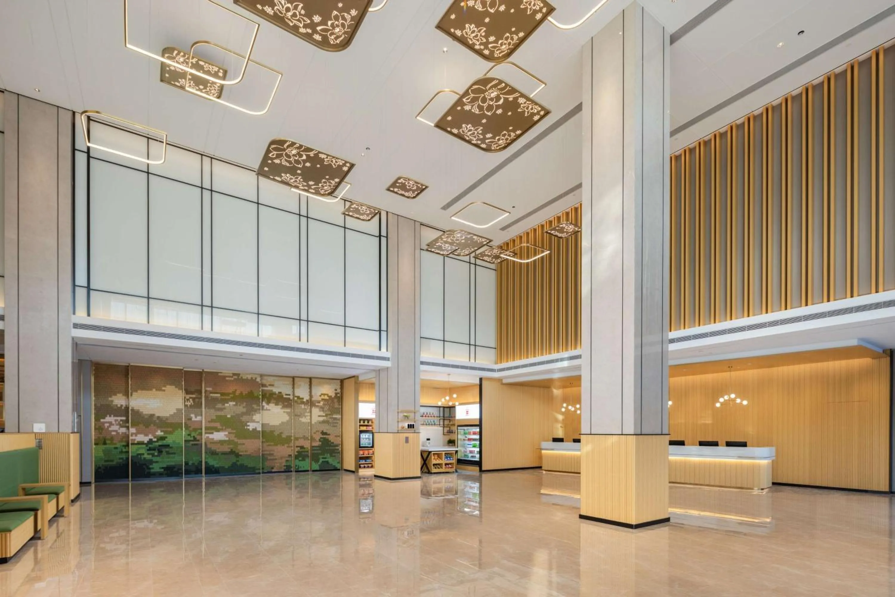 Lobby or reception in Hilton Garden Inn Zhoukou Huaiyang