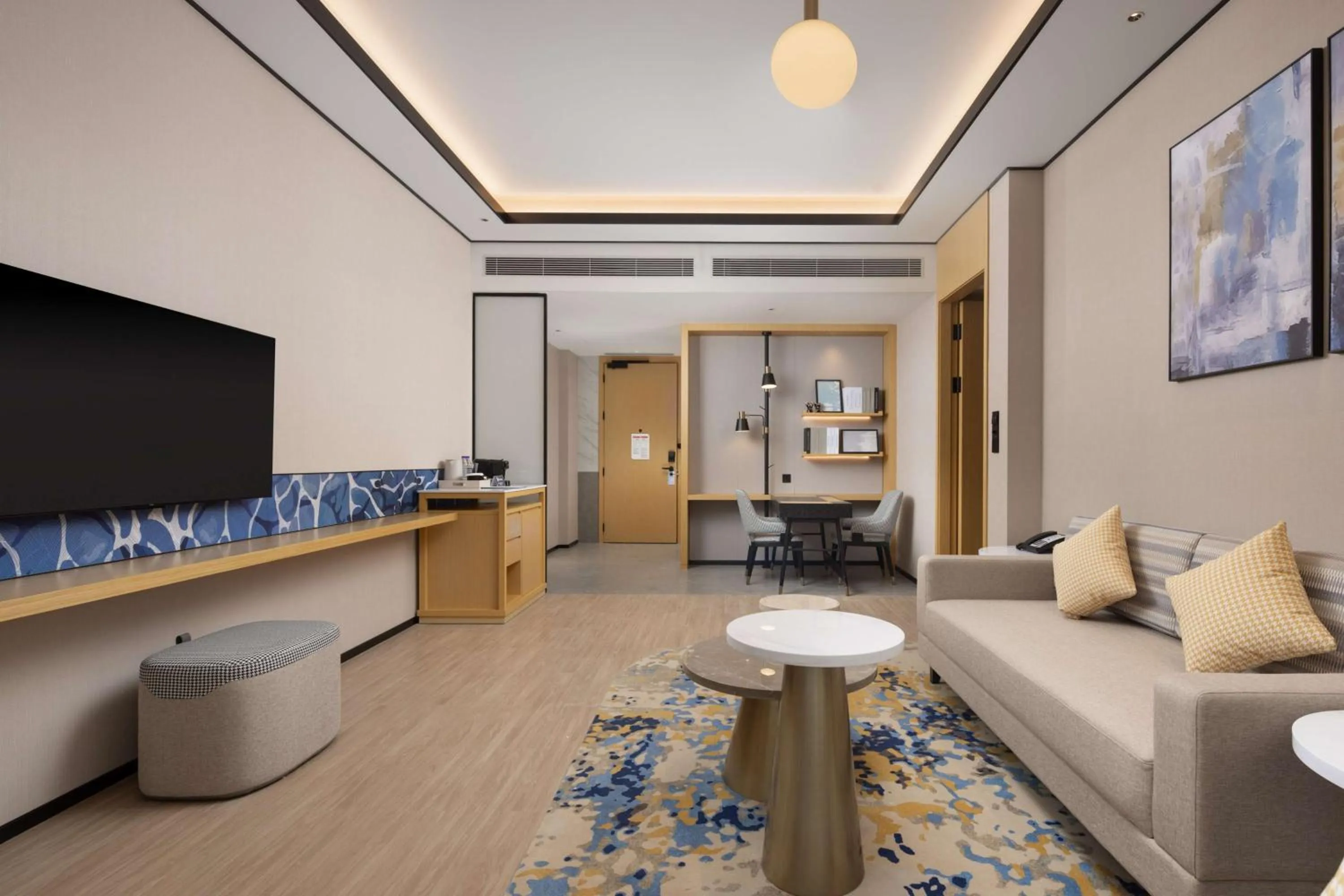 Living room in Hilton Garden Inn Zhoukou Huaiyang