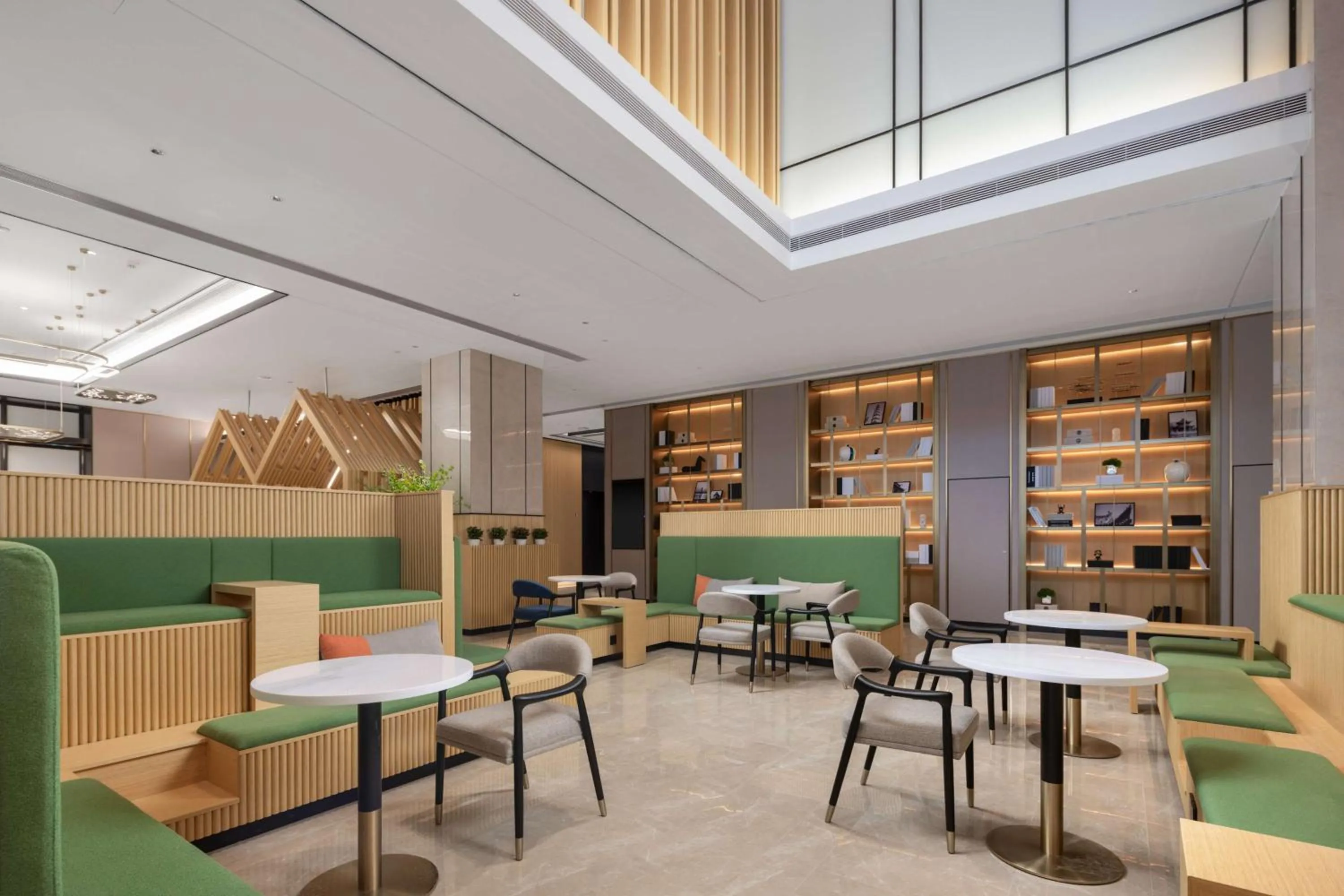 Lobby or reception in Hilton Garden Inn Zhoukou Huaiyang