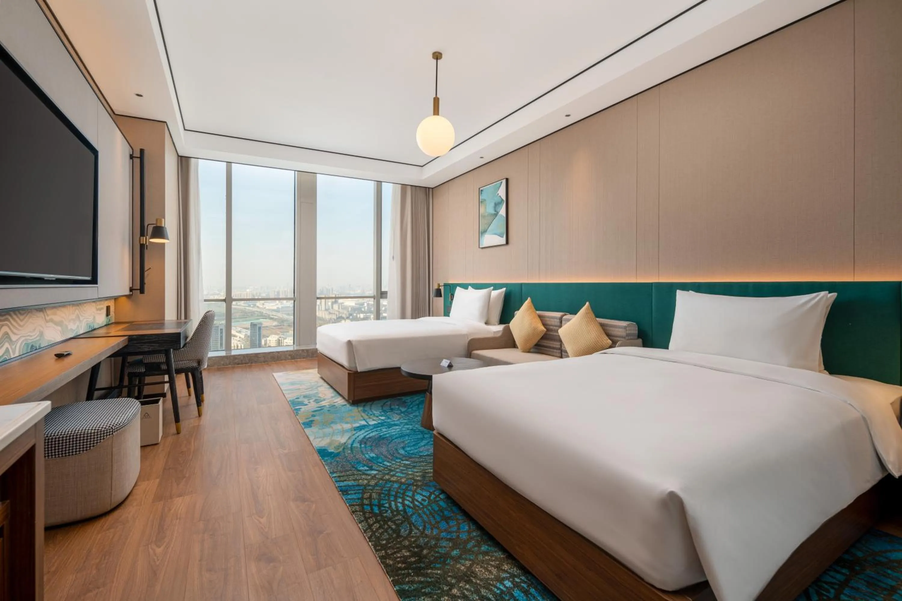 Bed in Hilton Garden Inn Hefei Feixi