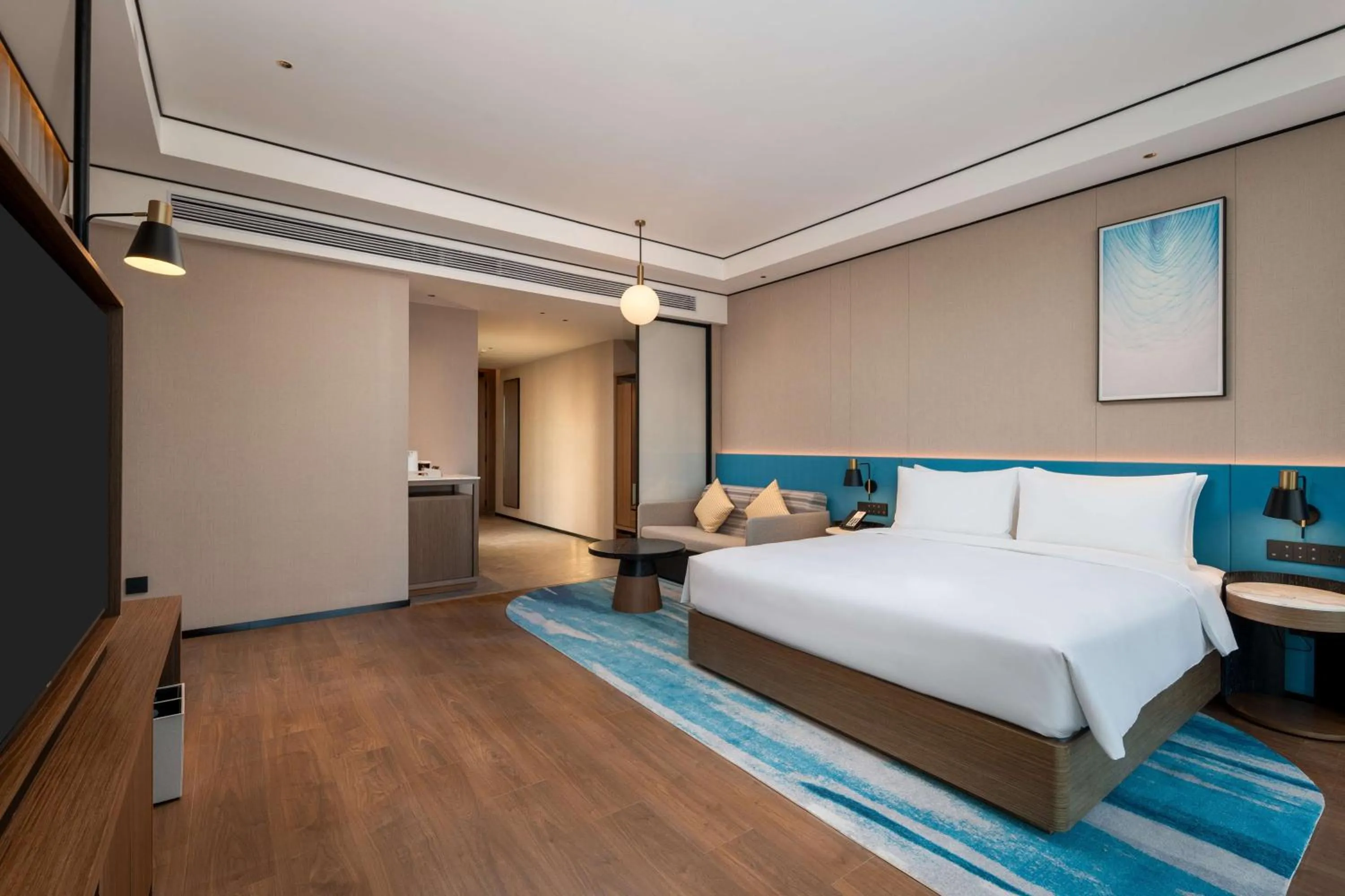 Bed in Hilton Garden Inn Hefei Feixi