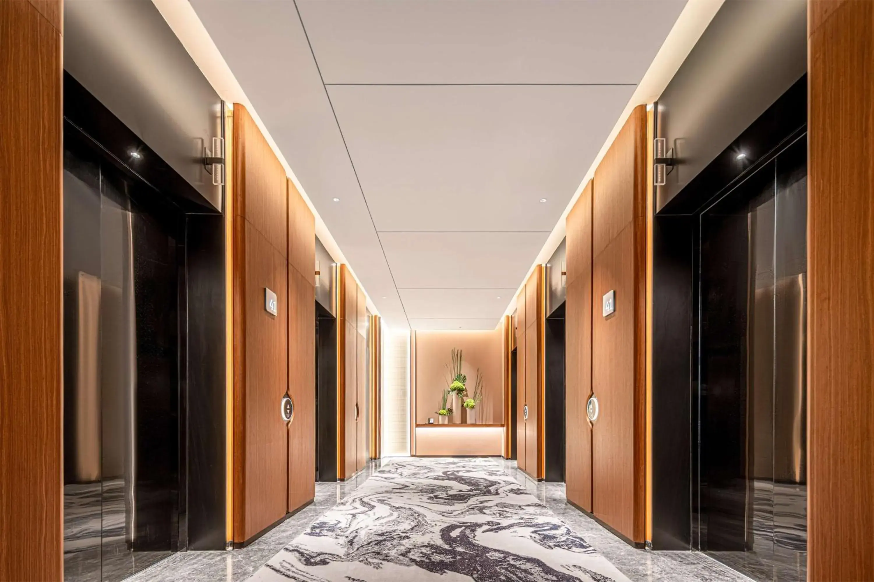 Lobby or reception in Hilton Garden Inn Hefei Feixi Lobby or reception in Hilton Garden Inn Hefei Feixi