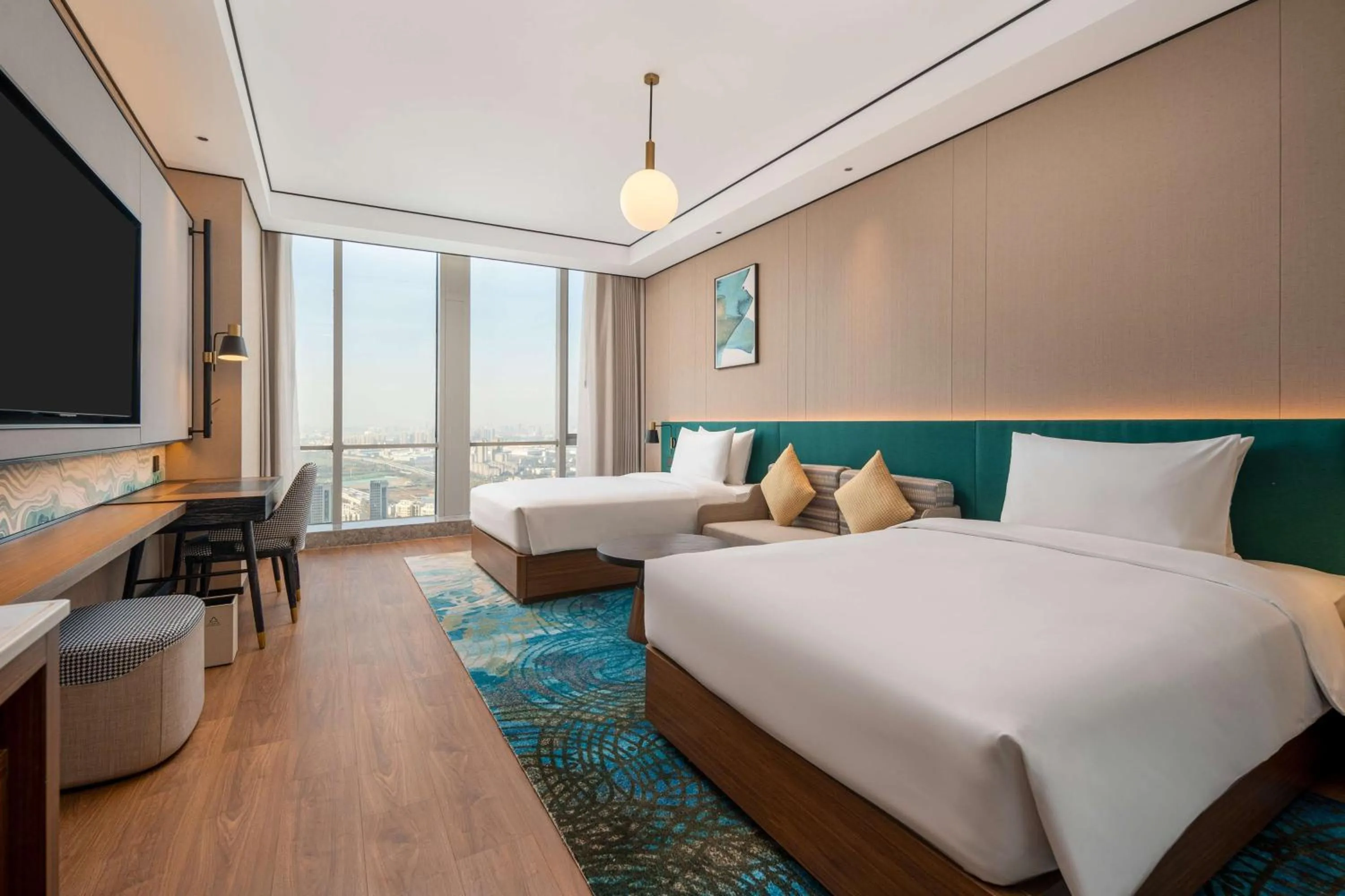 Bed in Hilton Garden Inn Hefei Feixi